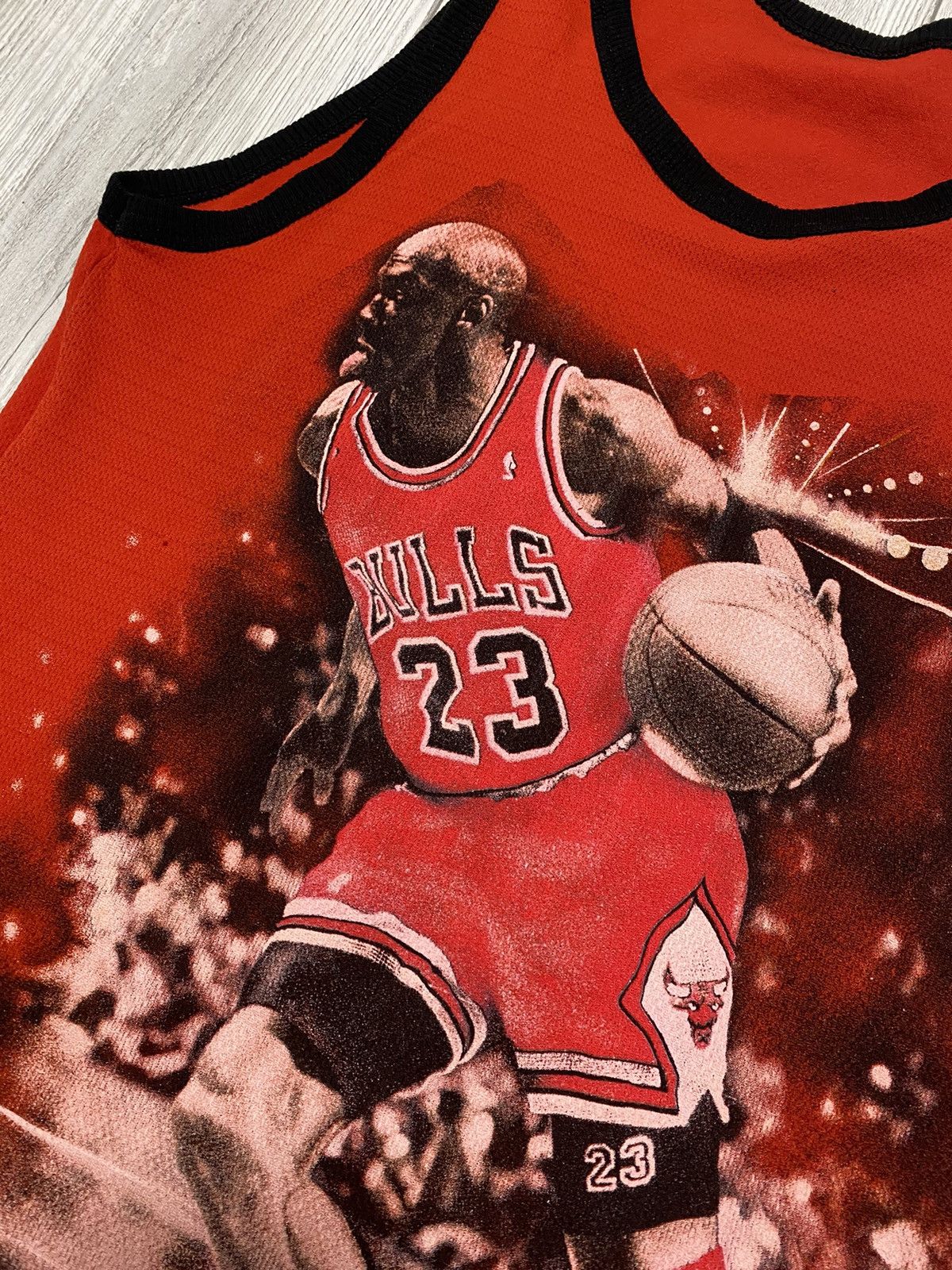 NBA Chicago Bulls Vintage NBA Jersey Michael Jordan #23 Size US XL / EU 56 / 4 - 3 Thumbnail