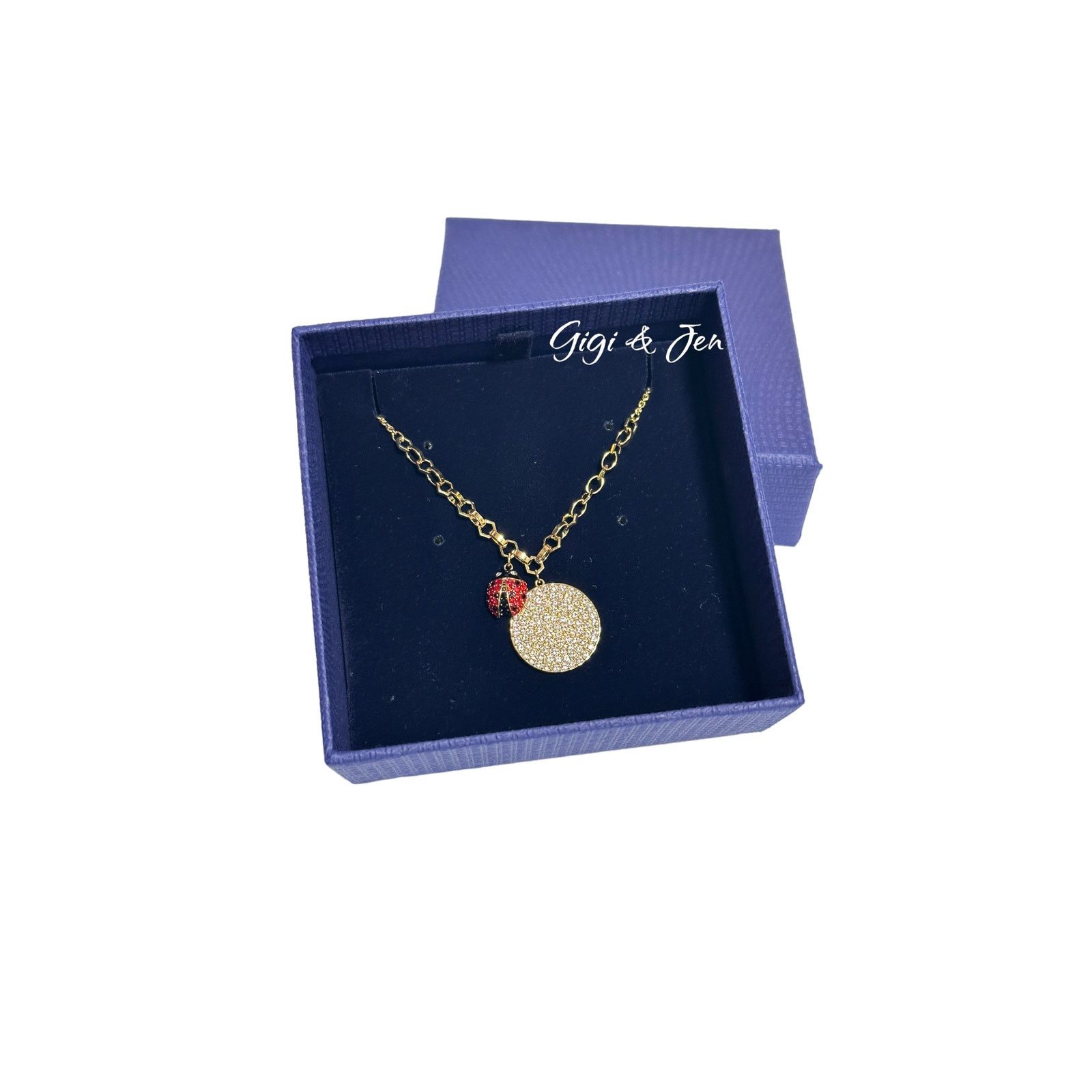 Swarovski Swarovski Lisabel Gold Tone Crystal Ladybug Necklace Size ONE SIZE - 2 Thumbnail