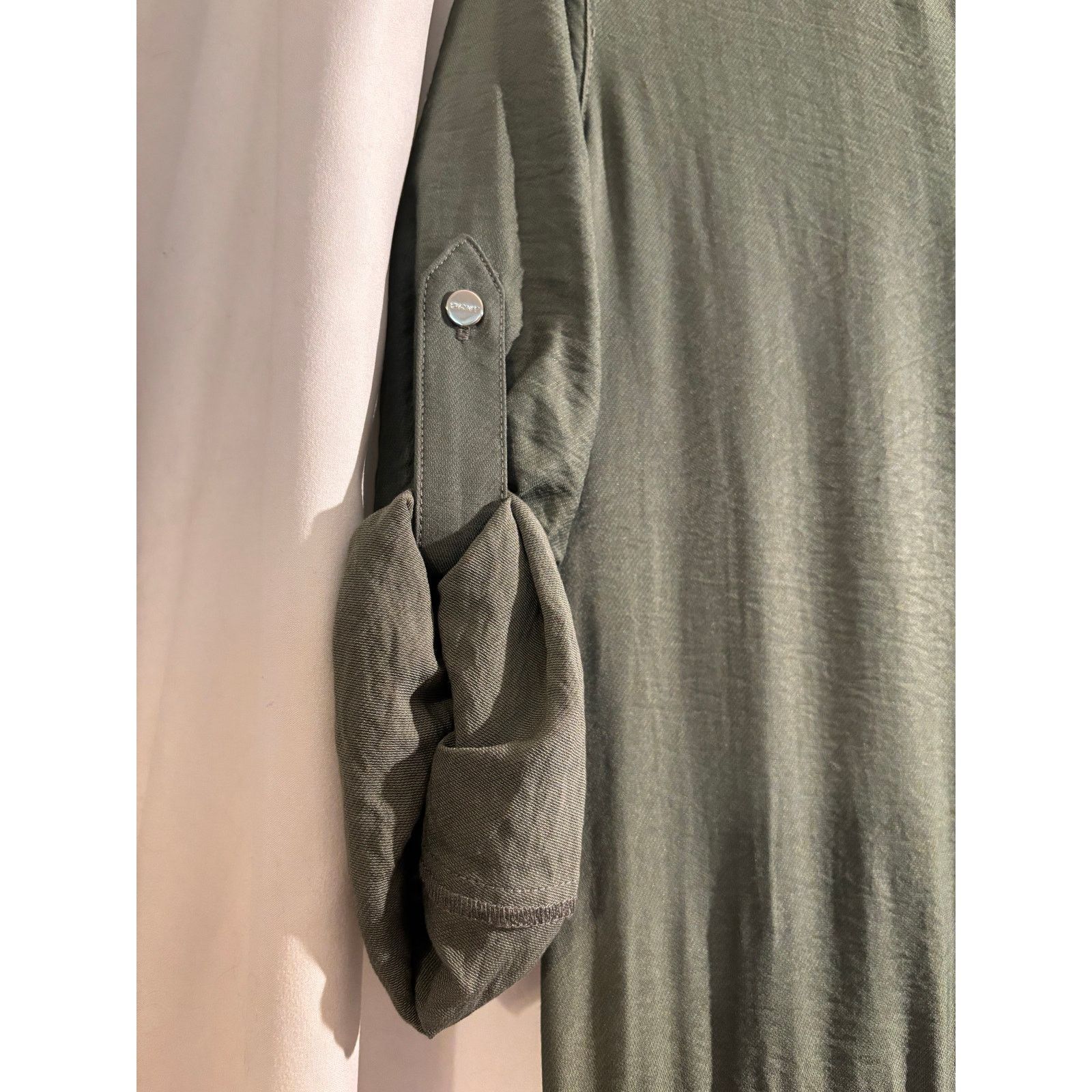 DKNY DKNY Size 4 NWT Olive Green Jumpsuit Size 27" / US 4 / IT 40 - 5 Thumbnail