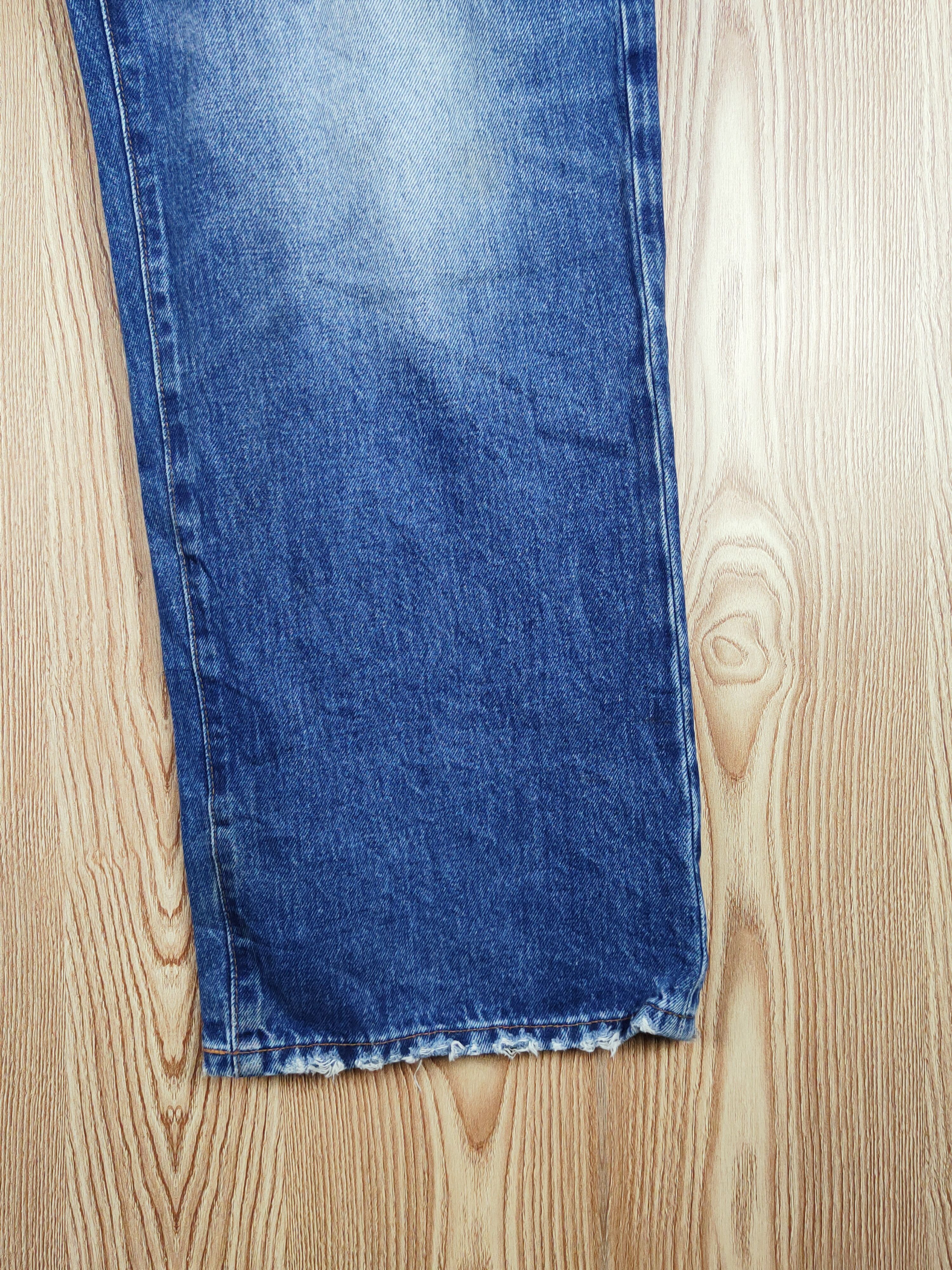Gap 90' loose Gap Blue Distressed Ripped Jeans #S2717 Size US 34 / EU 50 - 8 Thumbnail