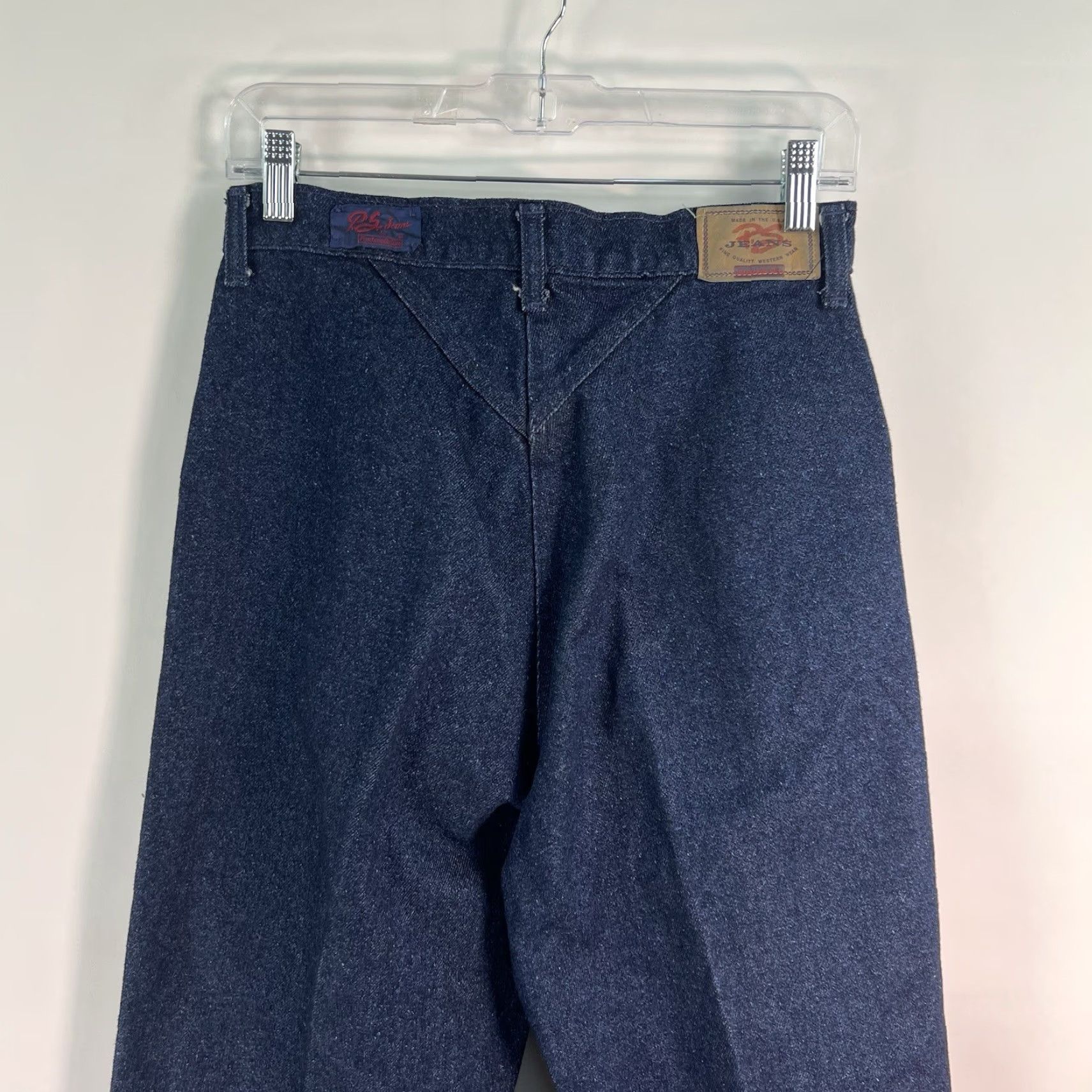 Vintage VINTAGE Panhandle Slim Western Denim Jeans Women’s 30x32 SZ 9/10 Dark Blue USA Slim Straight 30 32 Womens Size 32" / US 10 / IT 46 - 7 Thumbnail