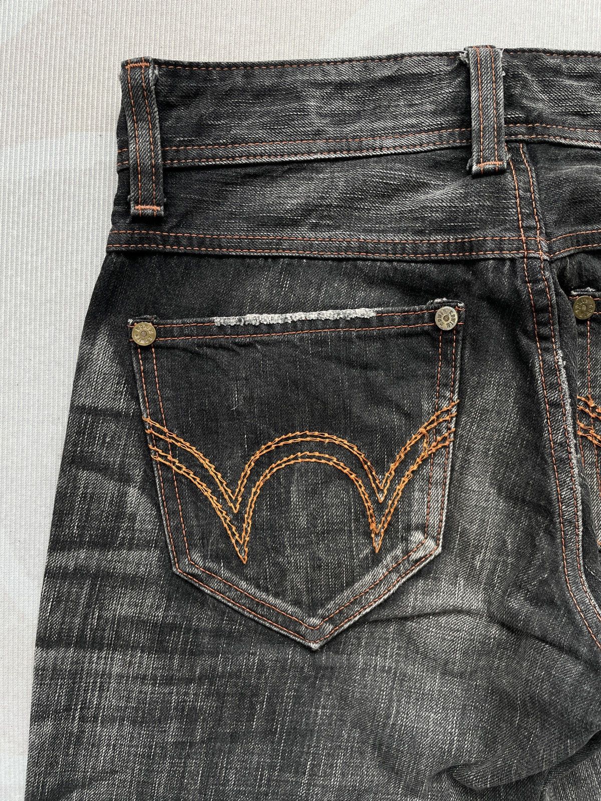 Edwin × Japanese Brand Edwin 503 Straight Jeans (P98) Size US 30 / EU 46 - 12 Thumbnail