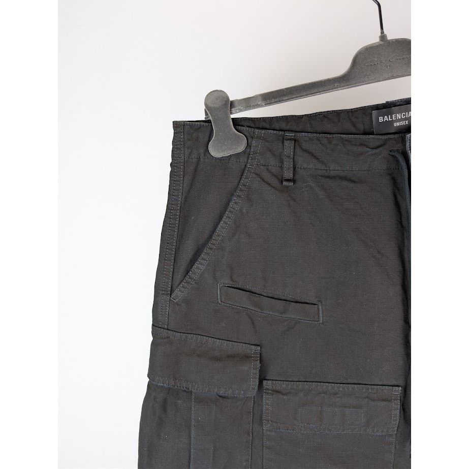 Balenciaga o1rshd1 Hybrid Baggy Denim Pants in Black Size US 30 / EU 46 - 5 Thumbnail
