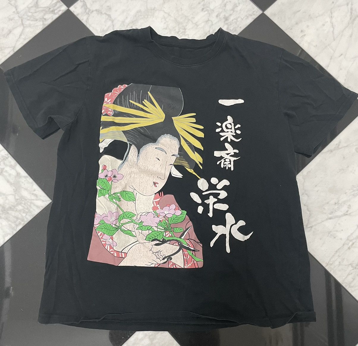 Other 🔥 Vintage Japanese Geisha graphic shirt Size US M / EU 48-50 / 2 - 1 Thumbnail