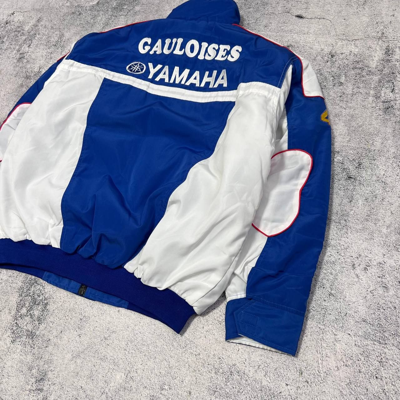 Vintage × Yamaha Yamaha Factory Racing Jacket Blue and White Men's L Size US L / EU 52-54 / 3 - 11 Thumbnail
