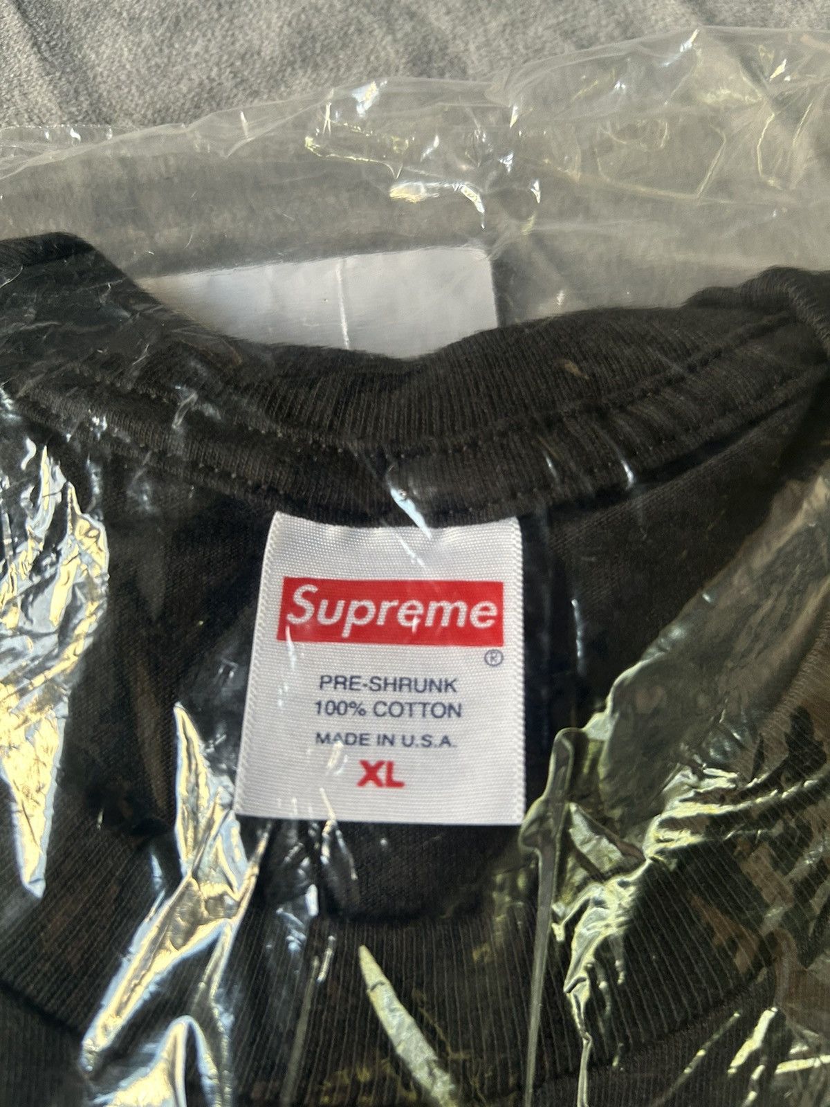 Supreme Supreme Tunnel Tee Black XL SS24 Size US XL / EU 56 / 4 - 4 Thumbnail