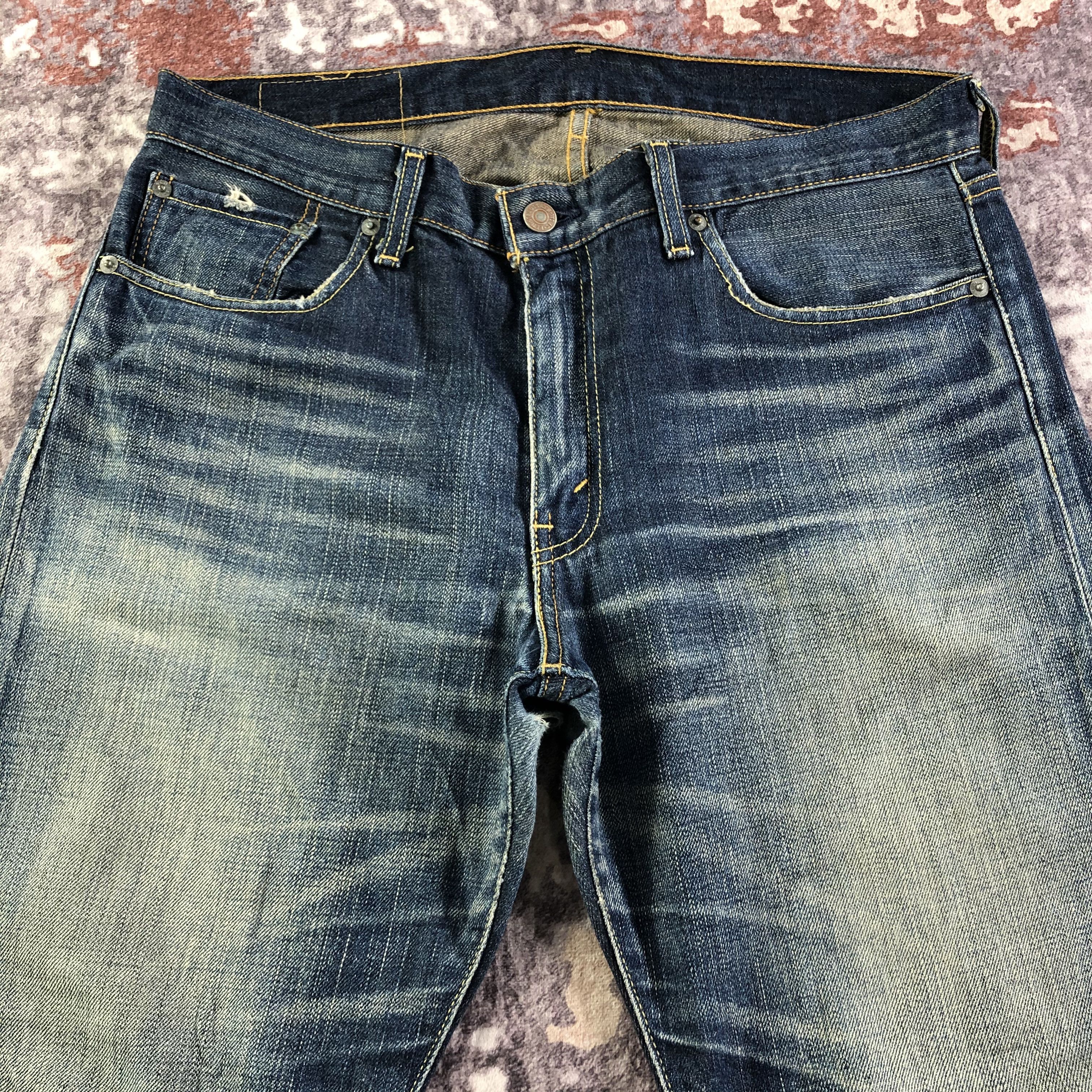 Levi's × Vintage Vintage Blue Wash Levis 505 Jeans-JM3304 Size US 35 - 3 Thumbnail