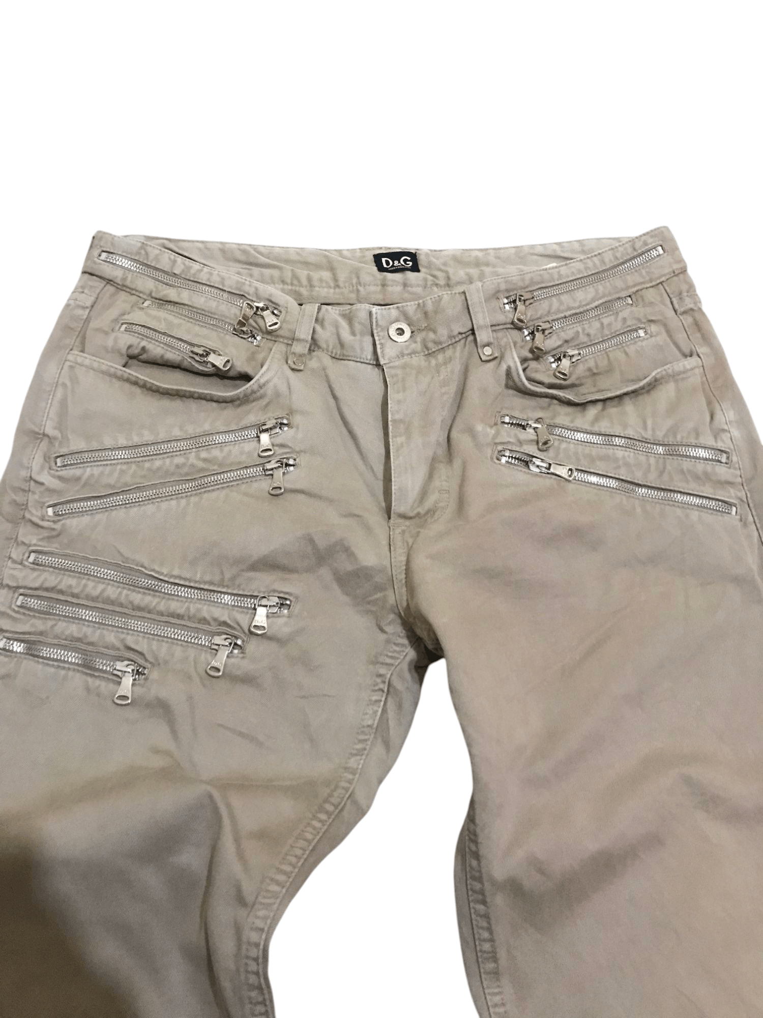 Dolce & Gabbana × Vintage Dolce & Gabbana D&G Multizip Pants Size US 34 / EU 50 - 2 Thumbnail