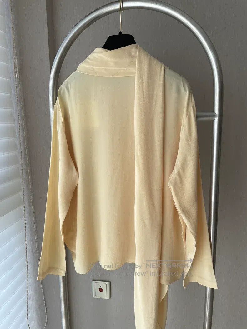 The Row The Row Yellow Ribbon Shirt Size S / US 4 / IT 40 - 3 Thumbnail