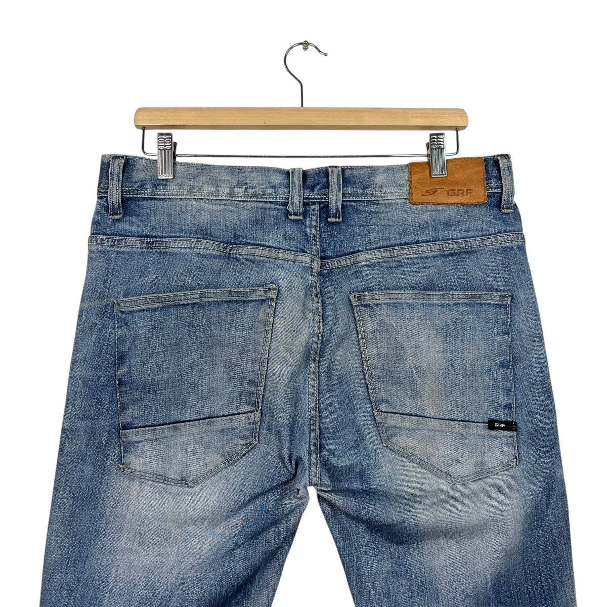 Other Vintage GRF Distressed Denim Jeans Size US 34 / EU 50 - 8 Thumbnail