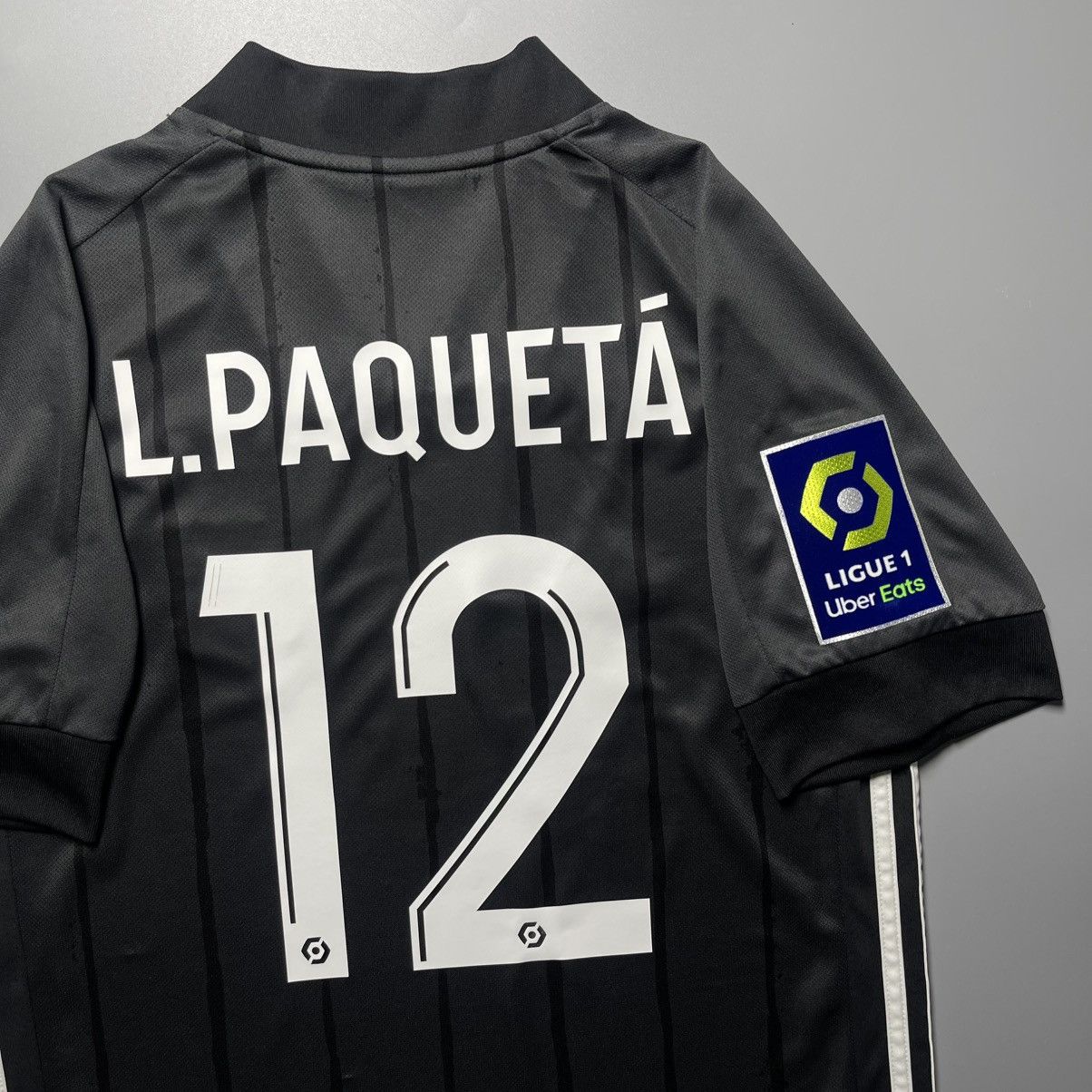Adidas × Vintage LYON ADIDAS 2020/2021 FOOTBALL AWAY JERSEY #12 LUCAS PAQUETA Size US S / EU 44-46 / 1 - 10 Thumbnail