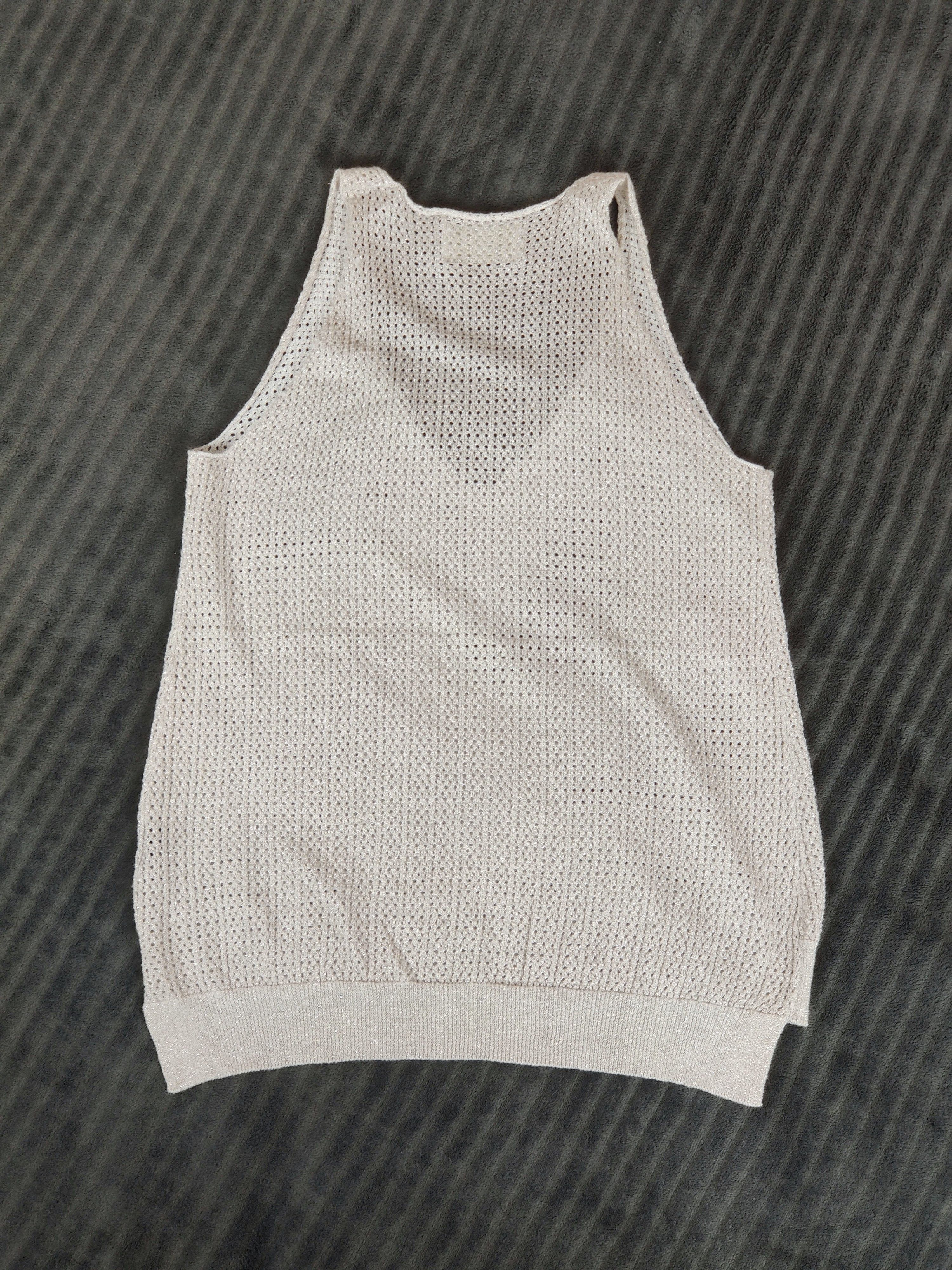 Zadig & Voltaire Zadig Voltaire Mesh Glitter Tank Top Size M / US 6-8 / IT 42-44 - 6 Thumbnail