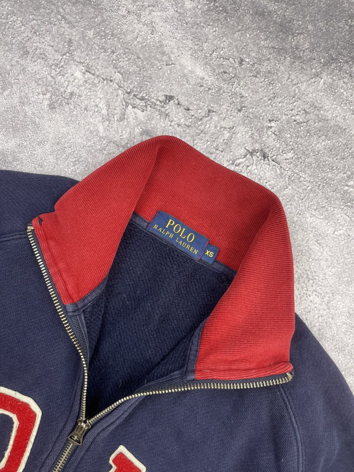 Polo Ralph Lauren Vintage Polo Ralph Lauren Zip Up Sweatshirt Spellout Logo Size US S / EU 44-46 / 1 - 10 Thumbnail