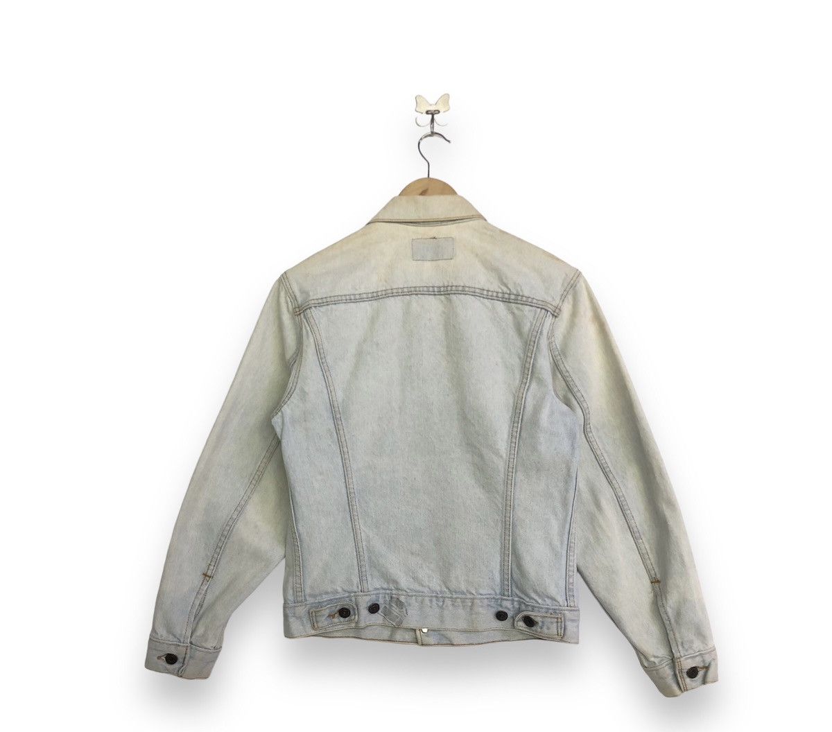 Levi's × Vintage Vintage Levis Light Wash Denim Trucker Jacket Size US S / EU 44-46 / 1 - 3 Thumbnail