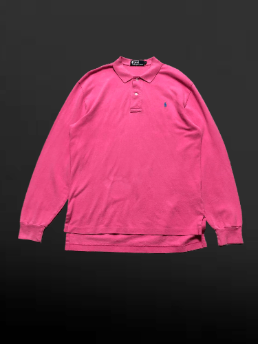 Polo Ralph Lauren Pink Polo Ralph Lauren Casual Logo LONG SLEEVE Size US S / EU 44-46 / 1 - 1 Thumbnail