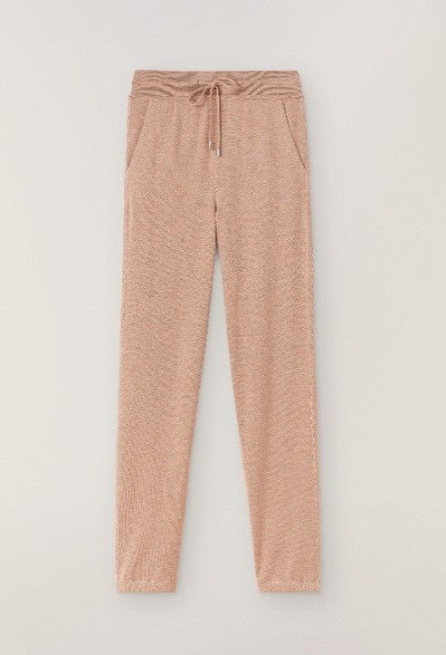 Loro Piana o1srvl11e0824 Merano Cashmere Pants in Beige Size 27" / US 4 / IT 40 - 1 Thumbnail