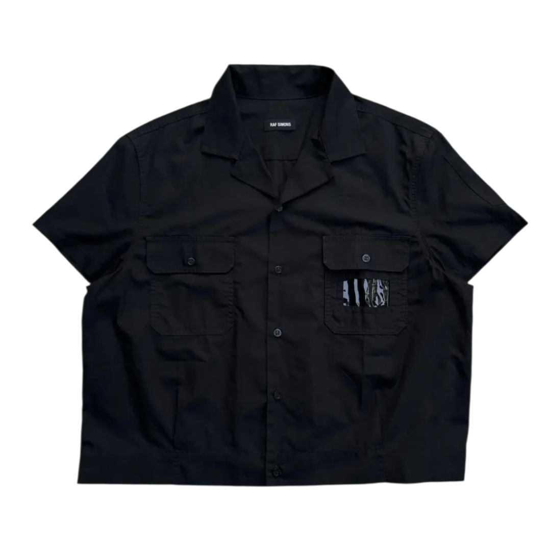 Raf Simons Raf Simons Spring-Summer 2003 Black Military Shirt
