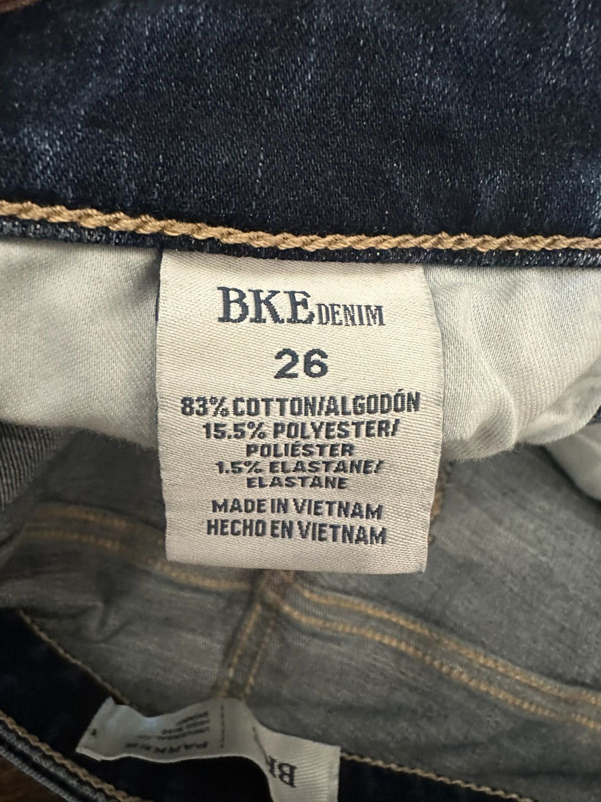 BKE BKE Parker Womens 28x29 High Rise Skinny Jeans Dark Wash Size 28" / US 6 / IT 42 - 7 Thumbnail
