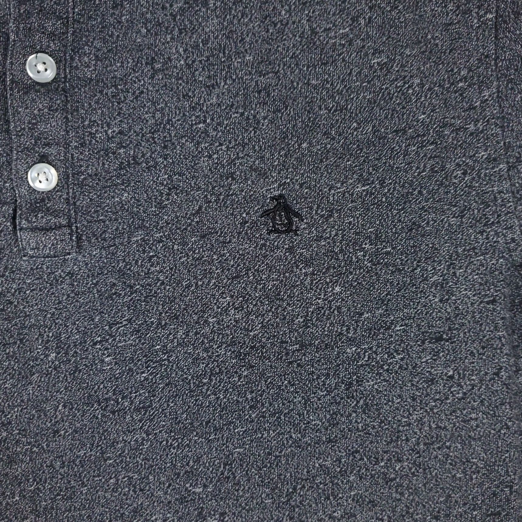 Original Penguin Original Penguin Polo Shirt Mens Medium Gray Casual Short Sleeve Activewear Size US M / EU 48-50 / 2 - 2 Thumbnail