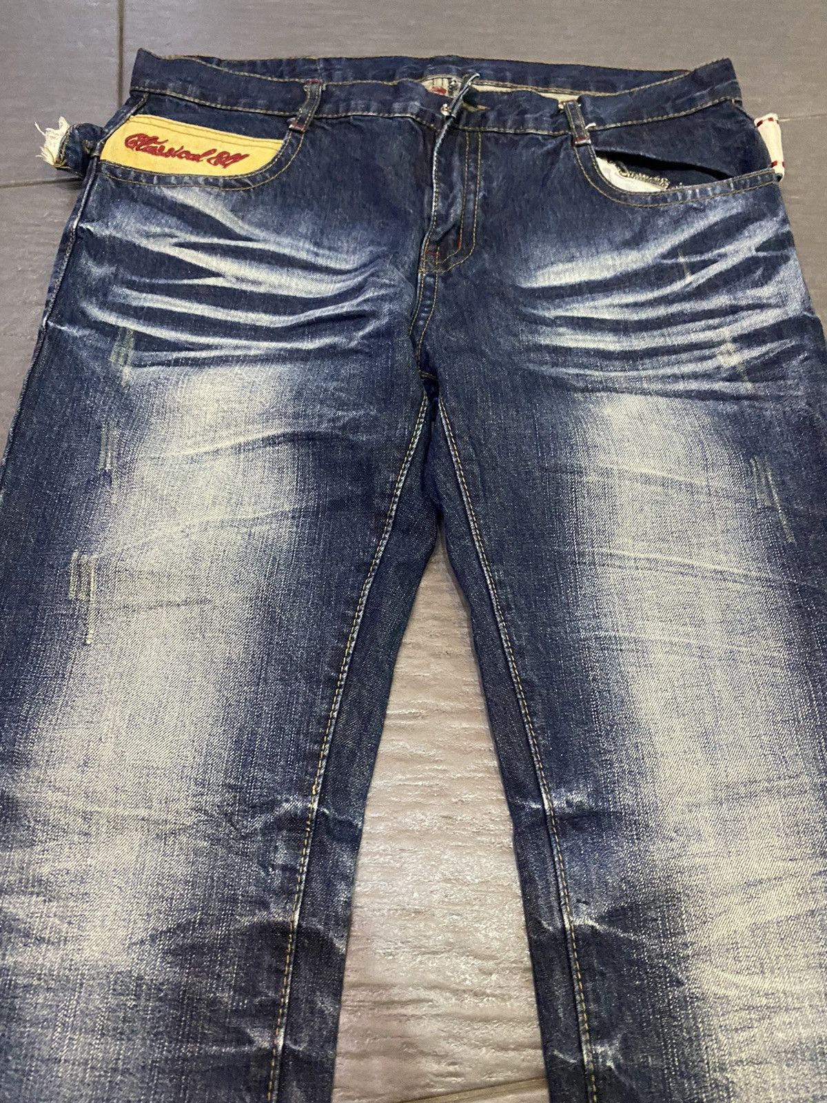 Designer × Japanese Brand Japan 🇯🇵 designed jeans Size US 36 / EU 52 - 4 Thumbnail