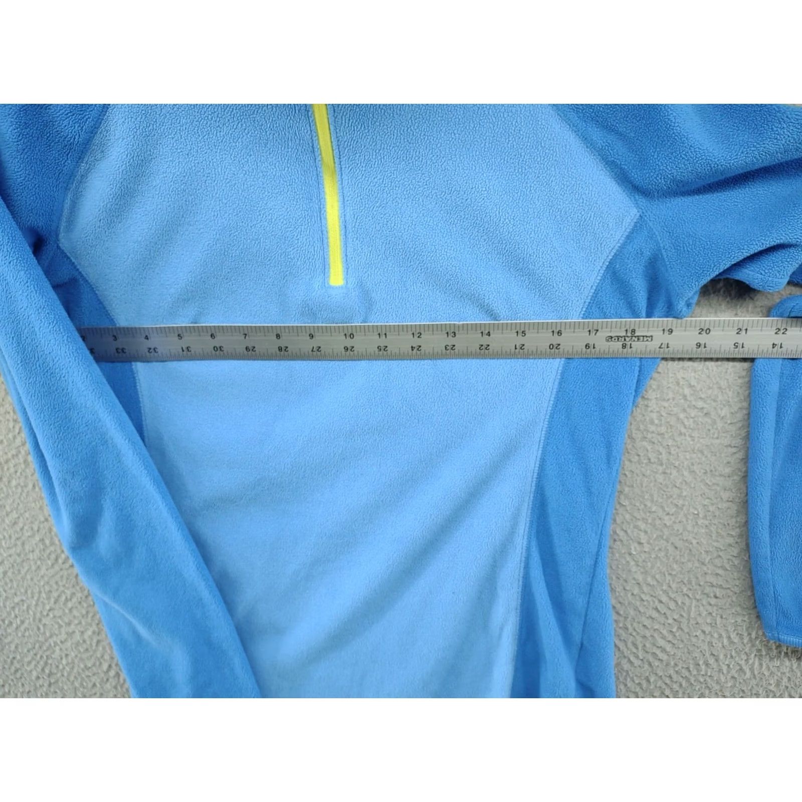 Vintage Columbia Pullover Fleece 1/4 Zip Long Sleeve Lightweight Jacket Women's M Blue Polyester Size M / US 6-8 / IT 42-44 - 5 Thumbnail