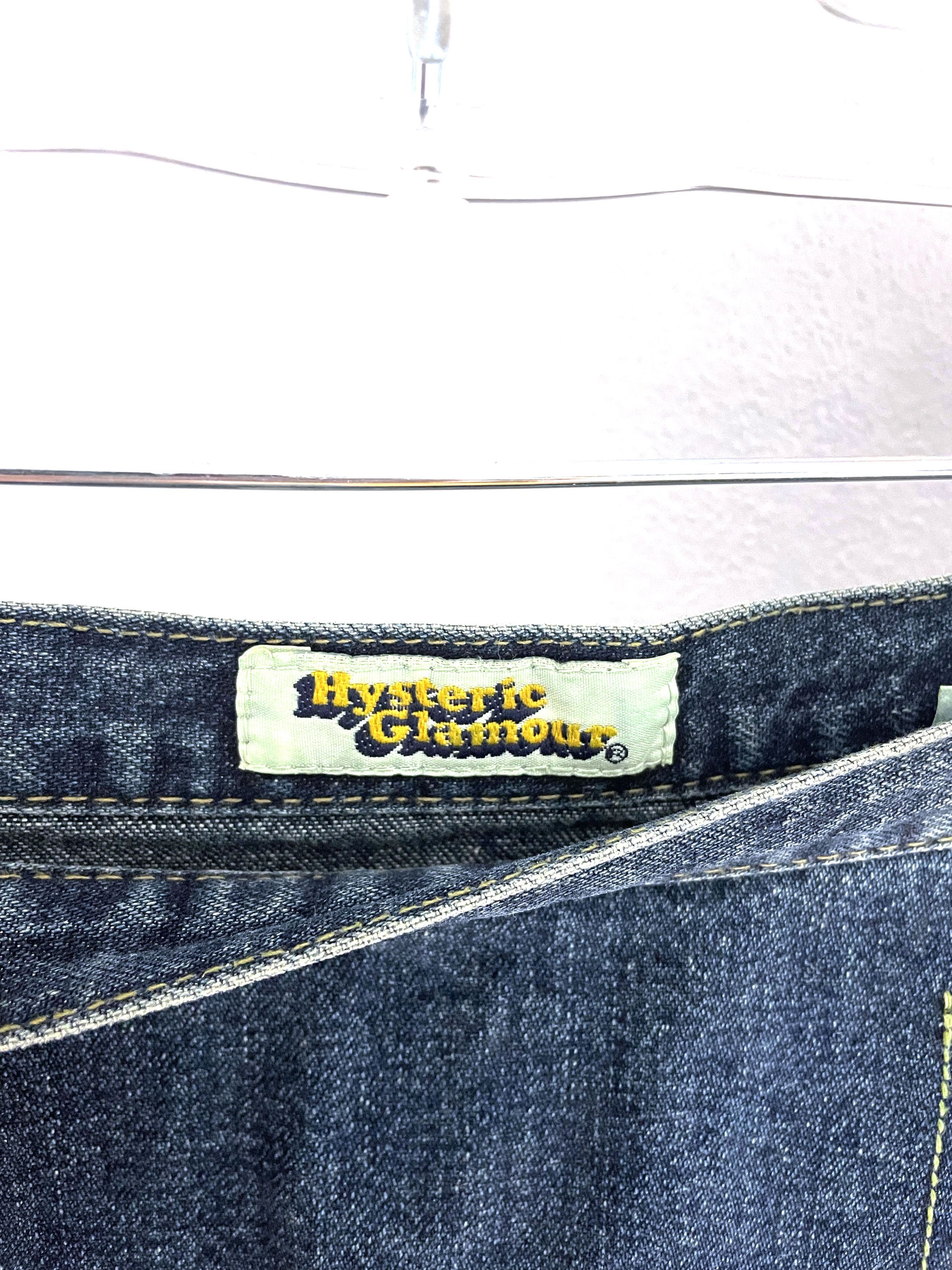 Hysteric Glamour Stitch Denim Maxi Skirt Size 27" / US 4 / IT 40 - 3 Thumbnail