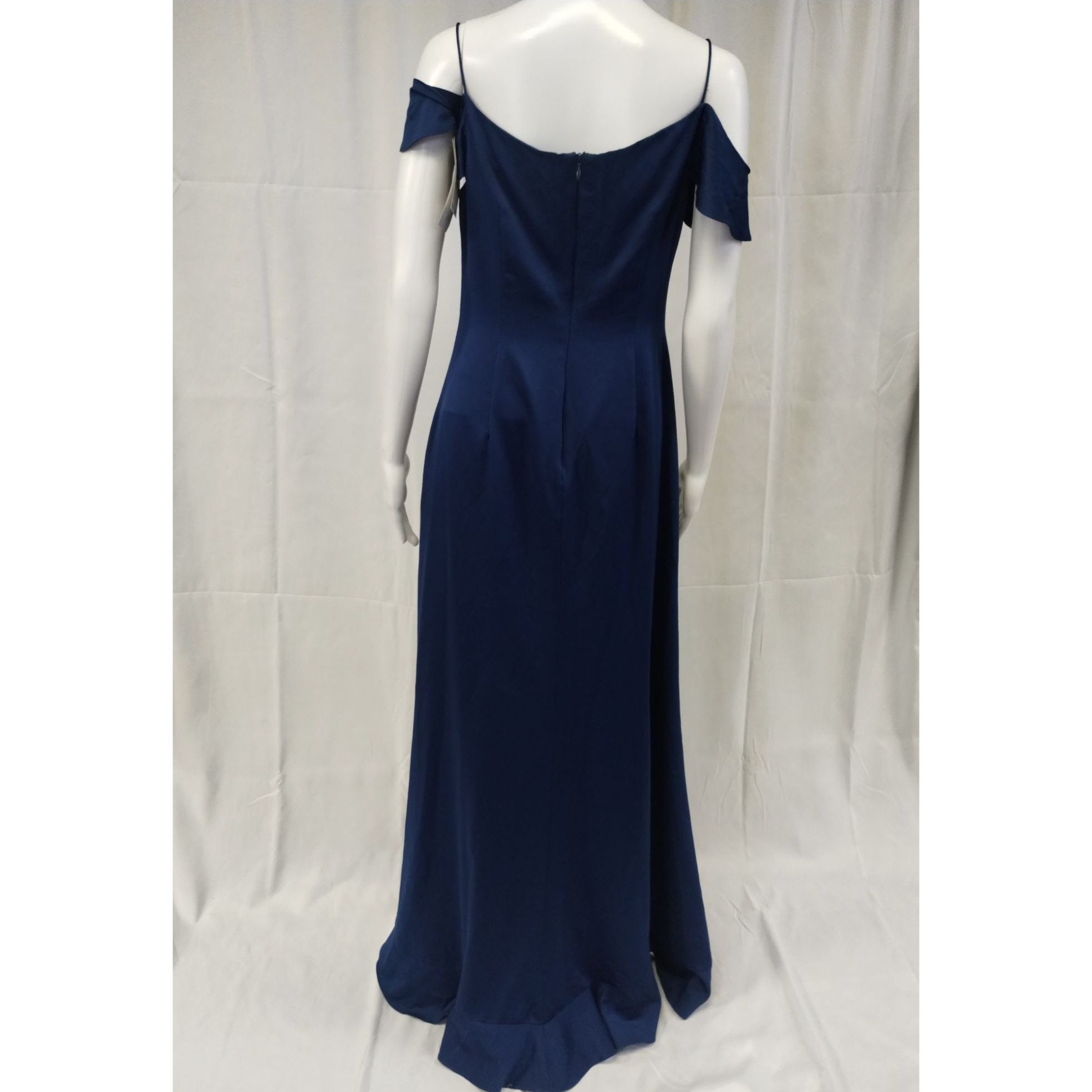 Other Aidan Mattox Women's Blue Ruffled Dress/Gown Sz8 SKU 3604 Size M / US 6-8 / IT 42-44 - 2 Thumbnail
