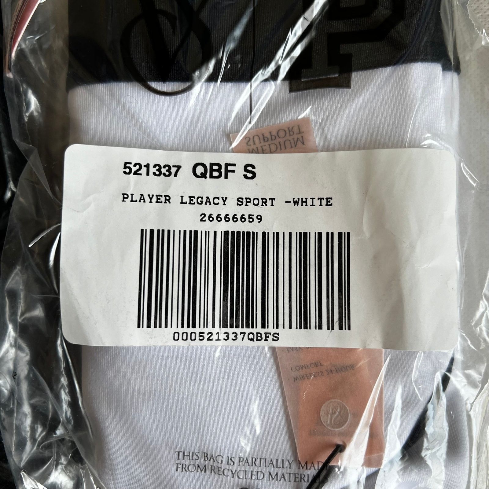 Kate Spade Victoria's Secret White Black Player Sports Bra, S Size ONE SIZE - 5 Thumbnail