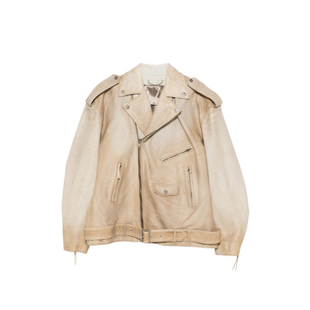 Golden Goose Golden Goose NEUTRALS Jackets - Leather Jackets Size US L / EU 52-54 / 3 - 1 Thumbnail