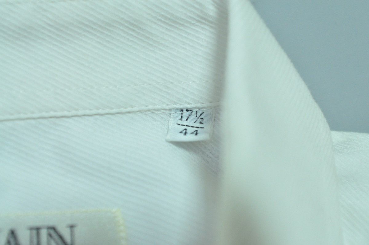 Balmain × Vintage Balmain Vintage Luxury white shirt Size US L / EU 52-54 / 3 - 8 Thumbnail