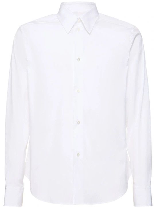 Lanvin o1lsvrm0425 Fitted Shirt in White Size US XL / EU 56 / 4 - 1 Thumbnail