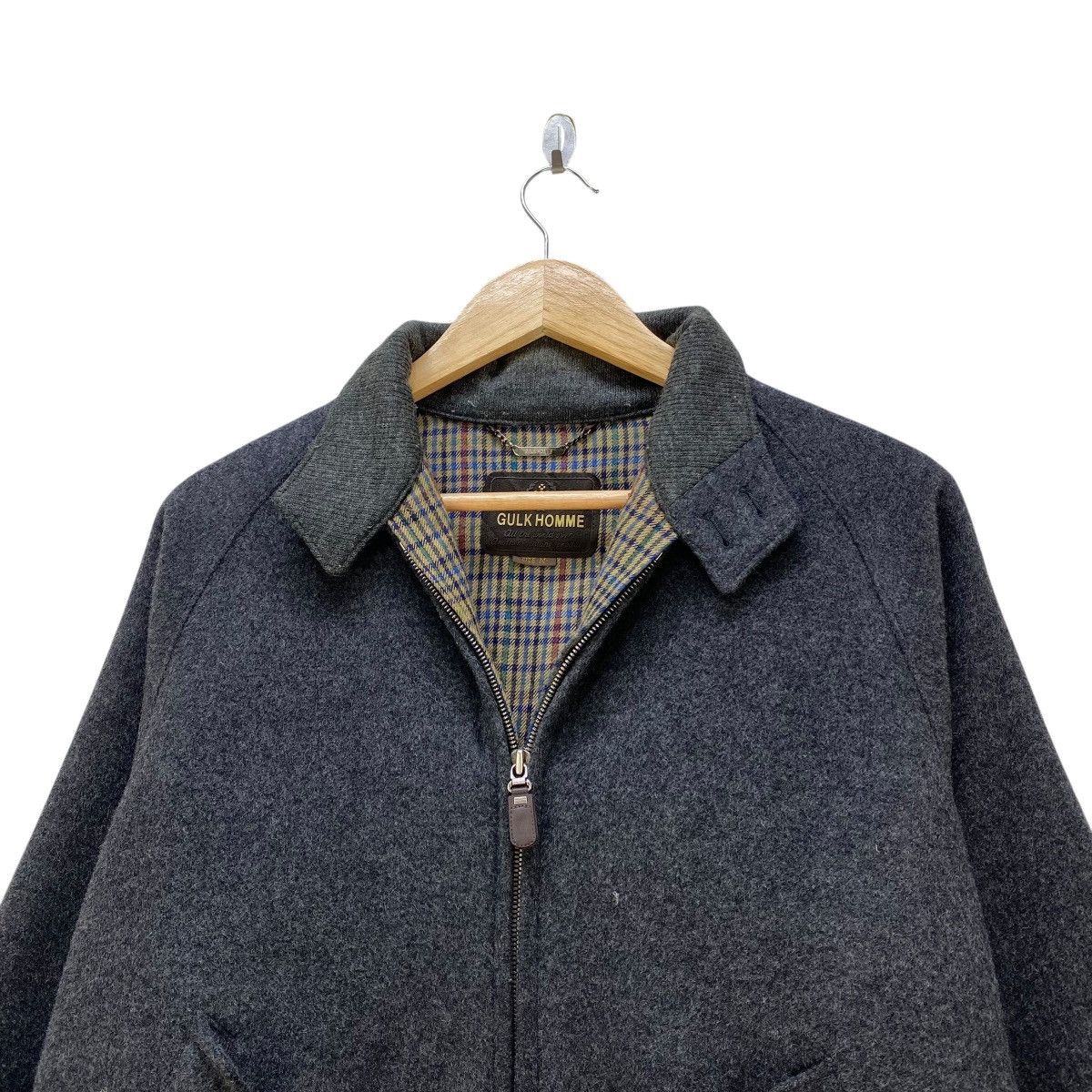 Issey Miyake 🔥Vintage Gulk Homme Wool Bomber Jacket Size US M / EU 48-50 / 2 - 3 Thumbnail