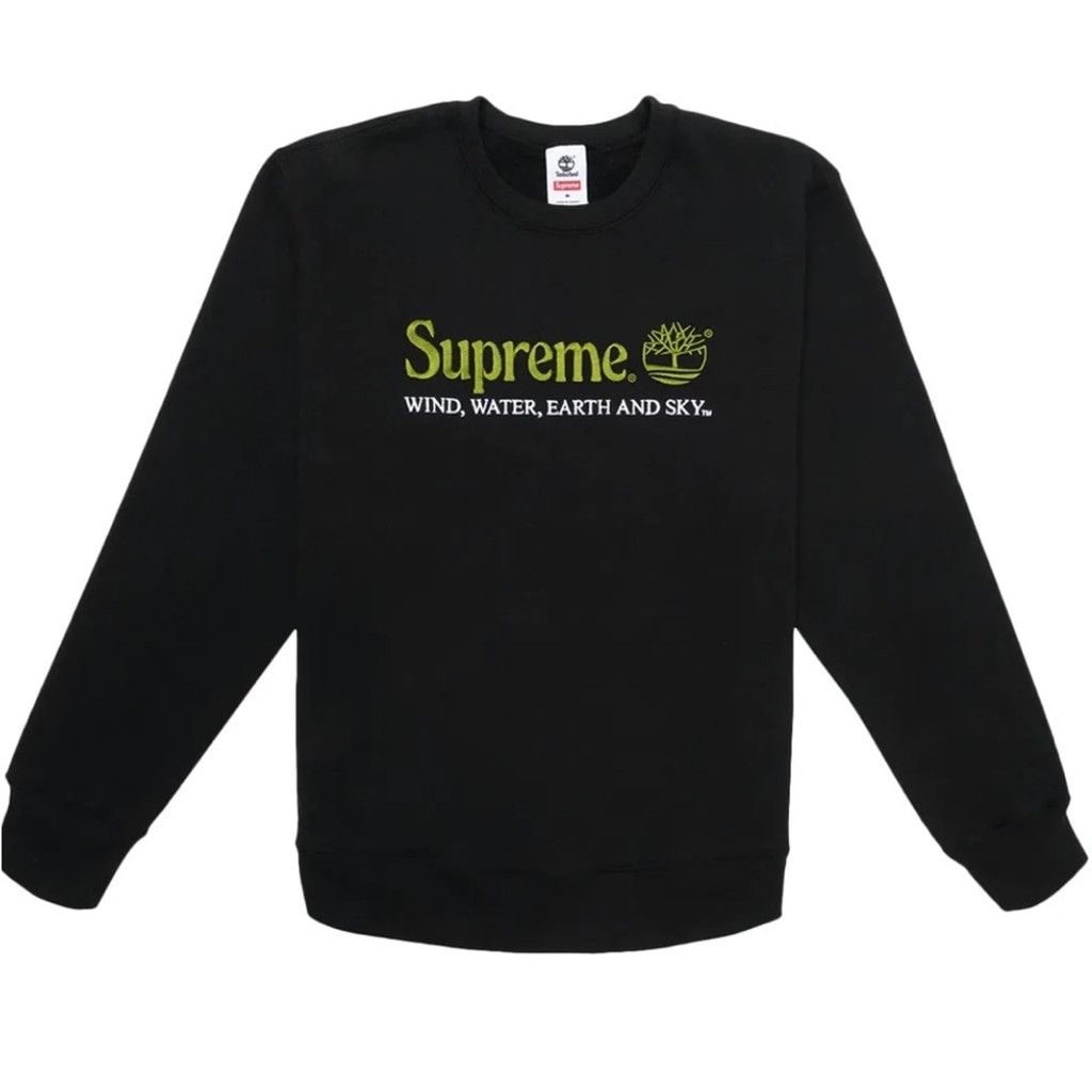 Supreme SUPREME+TIMBERLAND BLACK CREWNECK SWEATSHIRT AND SIZE M NWOT Size US M / EU 48-50 / 2 - 6 Thumbnail
