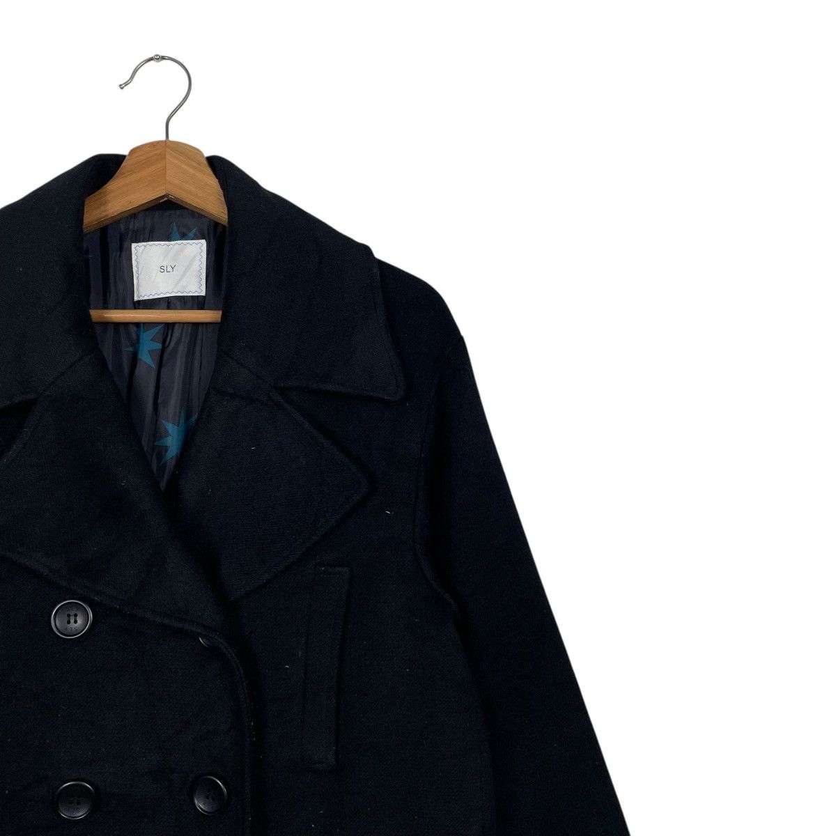 Japanese Brand Japanese Brand Sly Double Breasted Coat Size S / US 4 / IT 40 - 5 Thumbnail