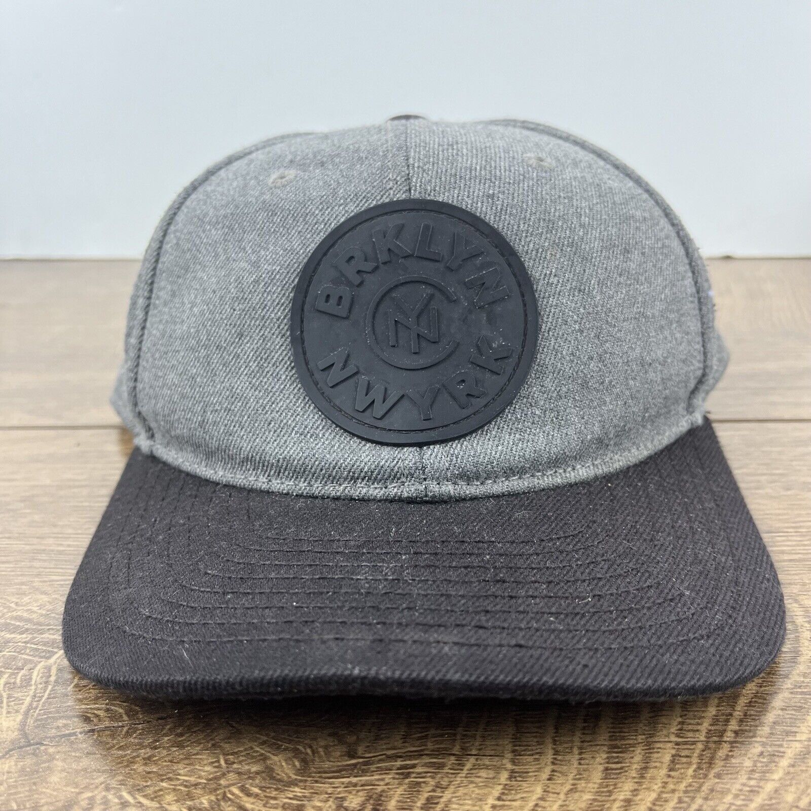 Other Brooklyn New York Hat NY Snapback Hat Gray Adjustable Hat Ad Size ONE SIZE - 3 Thumbnail