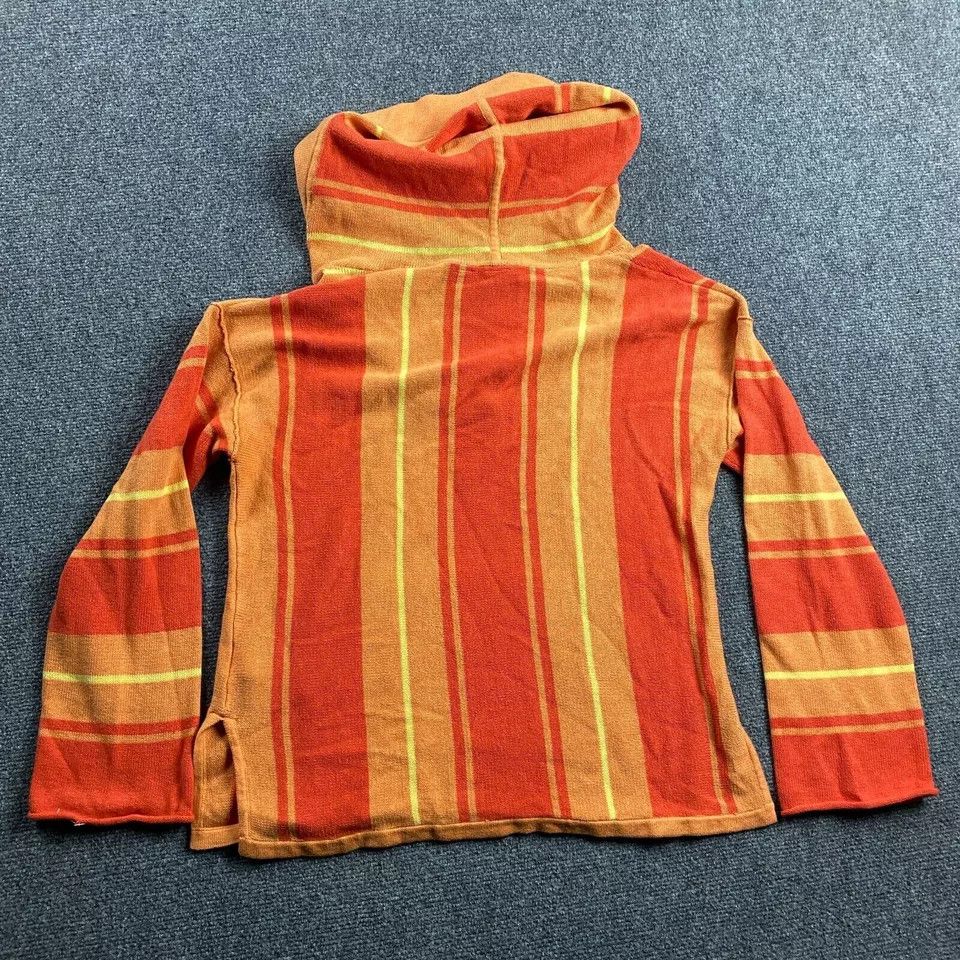 Gap Gap Sweater Women's Small Orange Southwest Navajo Hooded S Size S / US 4 / IT 40 - 5 Thumbnail
