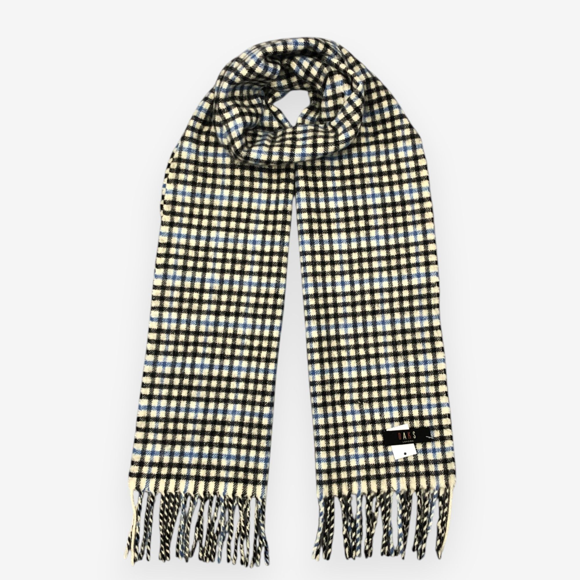 DAKS Vintage DAKS Scarf Muffler Wool Check Plaid Winter Scarves Size ONE SIZE - 1 Thumbnail