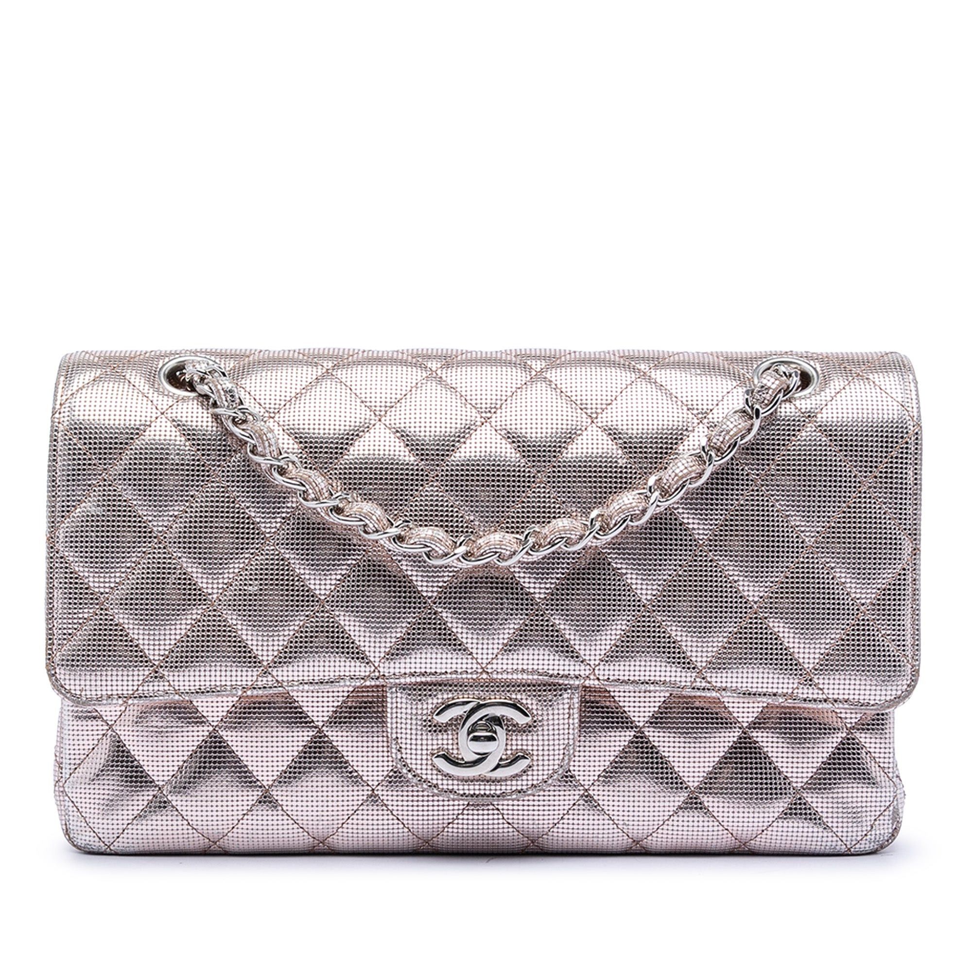 Chanel Medium Classic Calfskin Pixel Effect Double Flap Size ONE SIZE - 1 Thumbnail