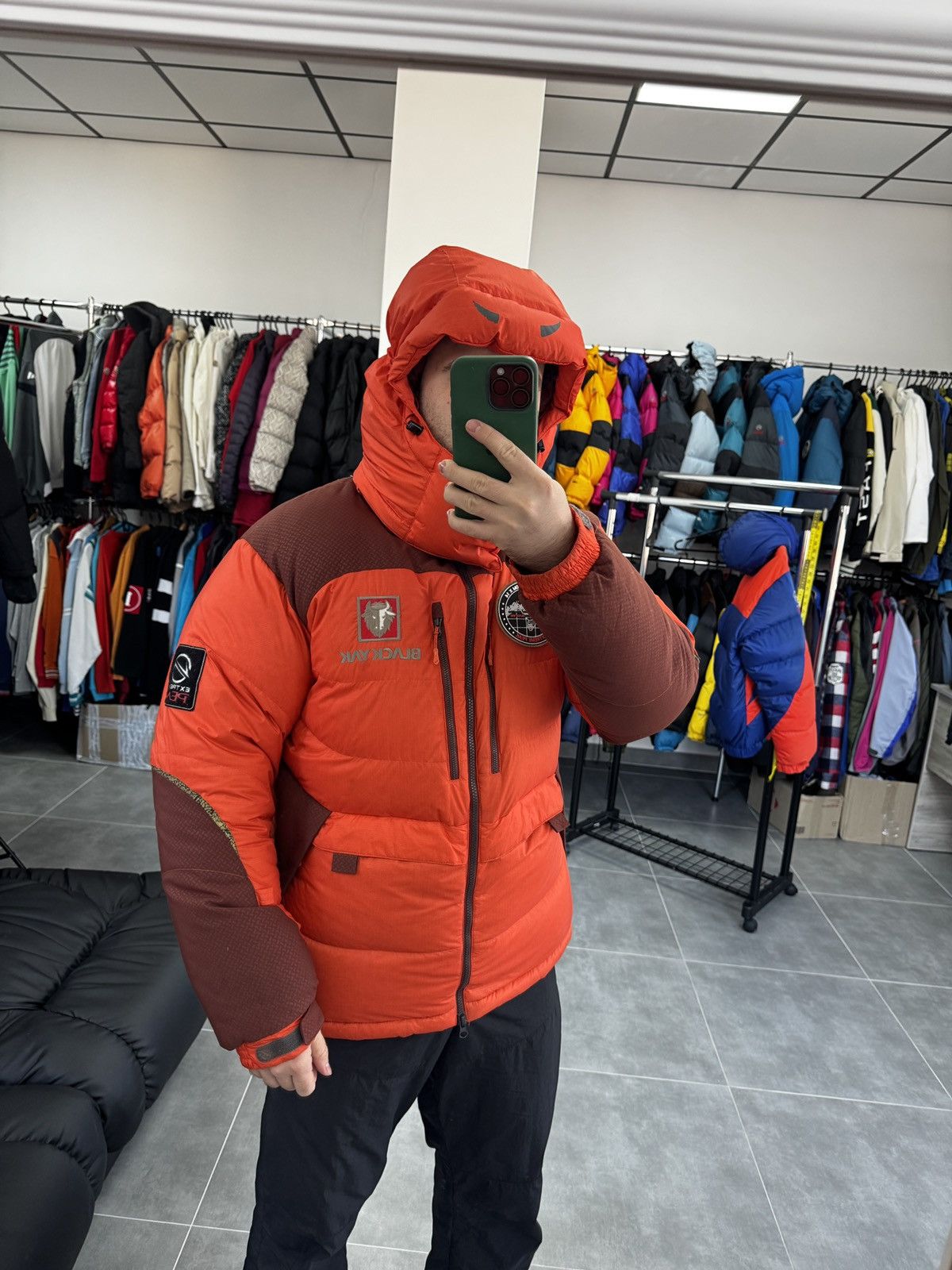 BLACKYAK Black Yak Himalayan Extreme Peak Expedition Down Parka Size US L / EU 52-54 / 3 - 3 Thumbnail