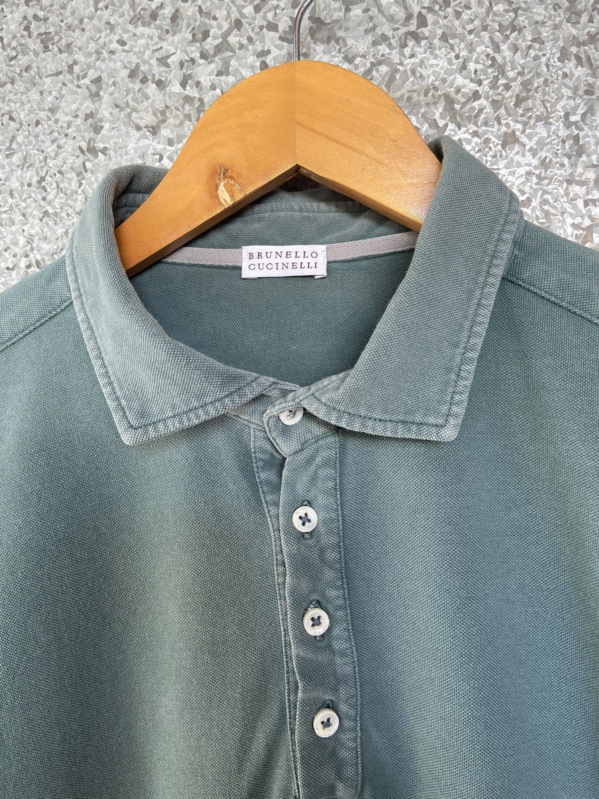 Brunello Cucinelli Brunello Cucinelli polo long sleeve Size US XL / EU 56 / 4 - 3 Thumbnail