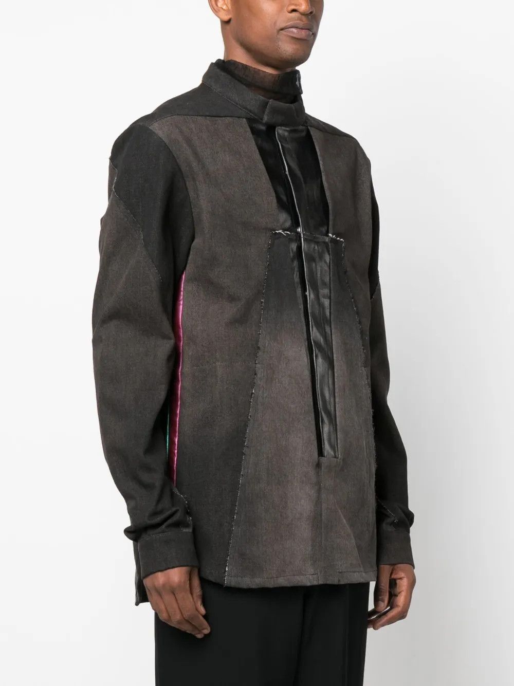 Rick Owens o1y0325 Jacket in Olive Brown/Black Size US M / EU 48-50 / 2 - 4 Thumbnail