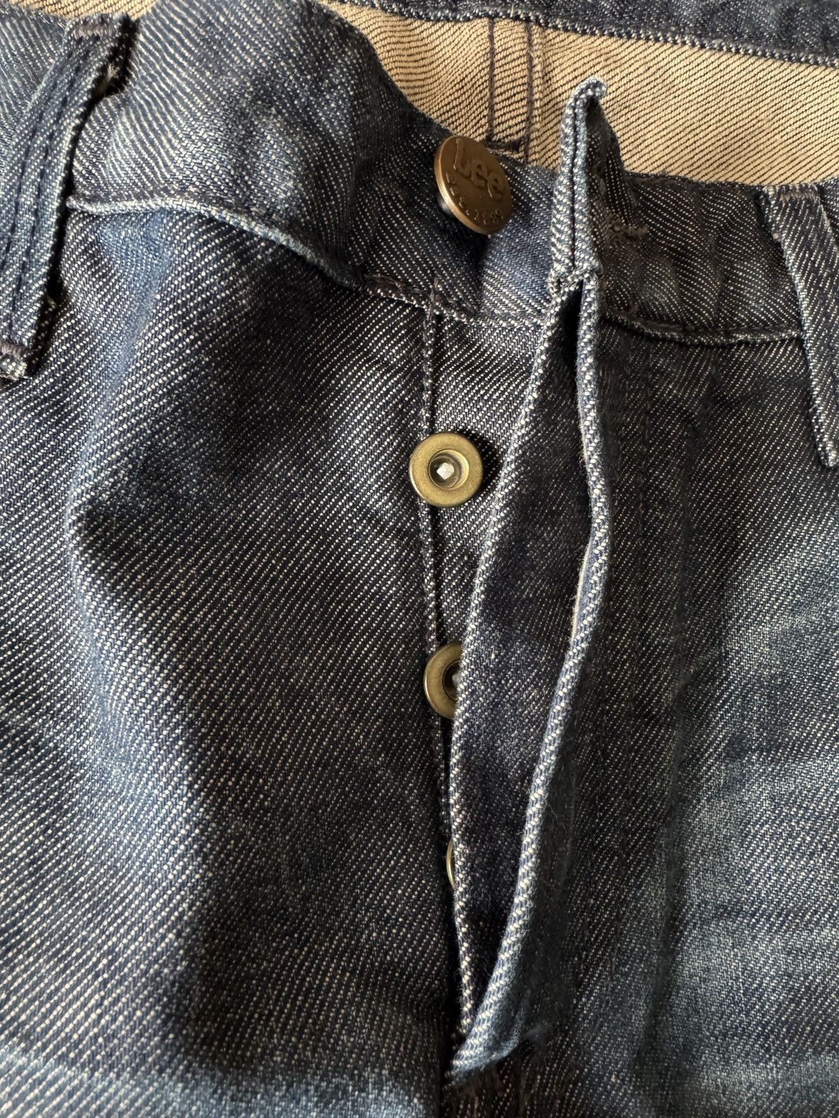 Lee 🔥🔥 Lee Extra Vintage Fade Selvedge Jeans Size US 34 / EU 50 - 11 Thumbnail