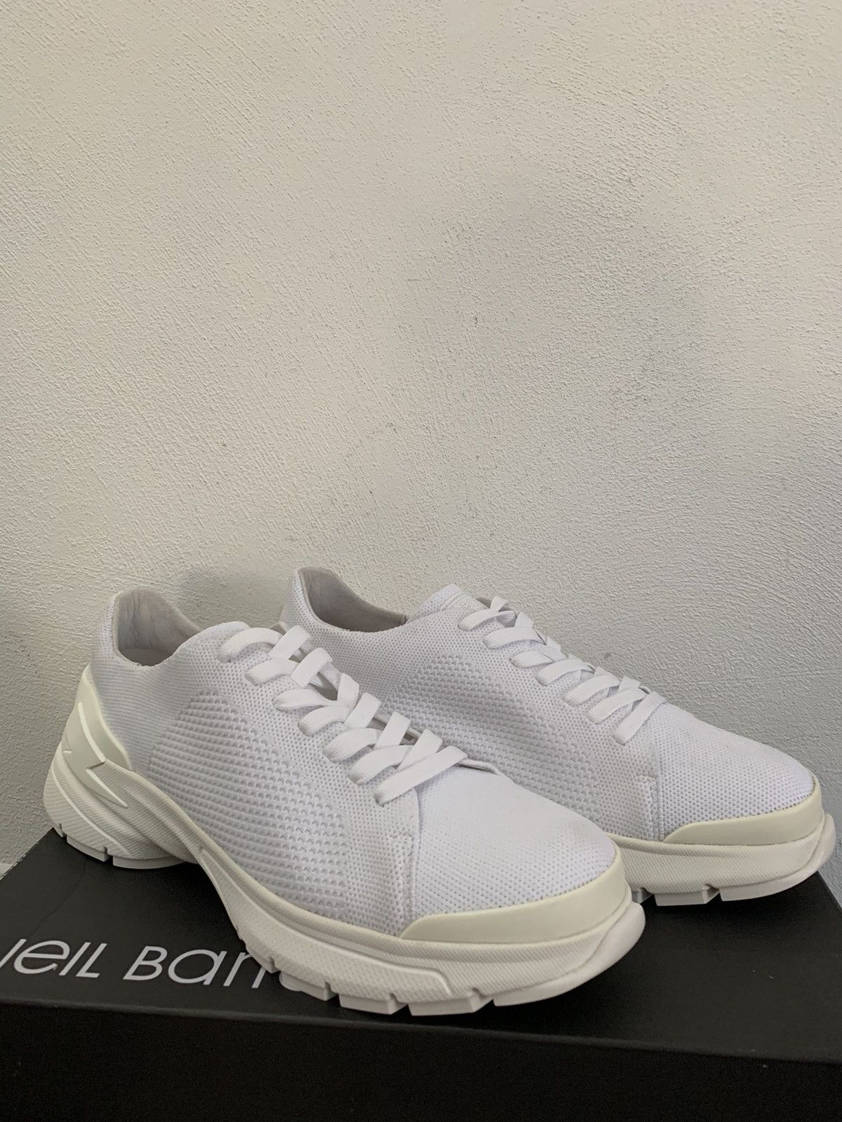 Neil Barrett Neil Barrett Bolt Lace Up Sneakers Size US 8 / EU 41 - 10 Thumbnail