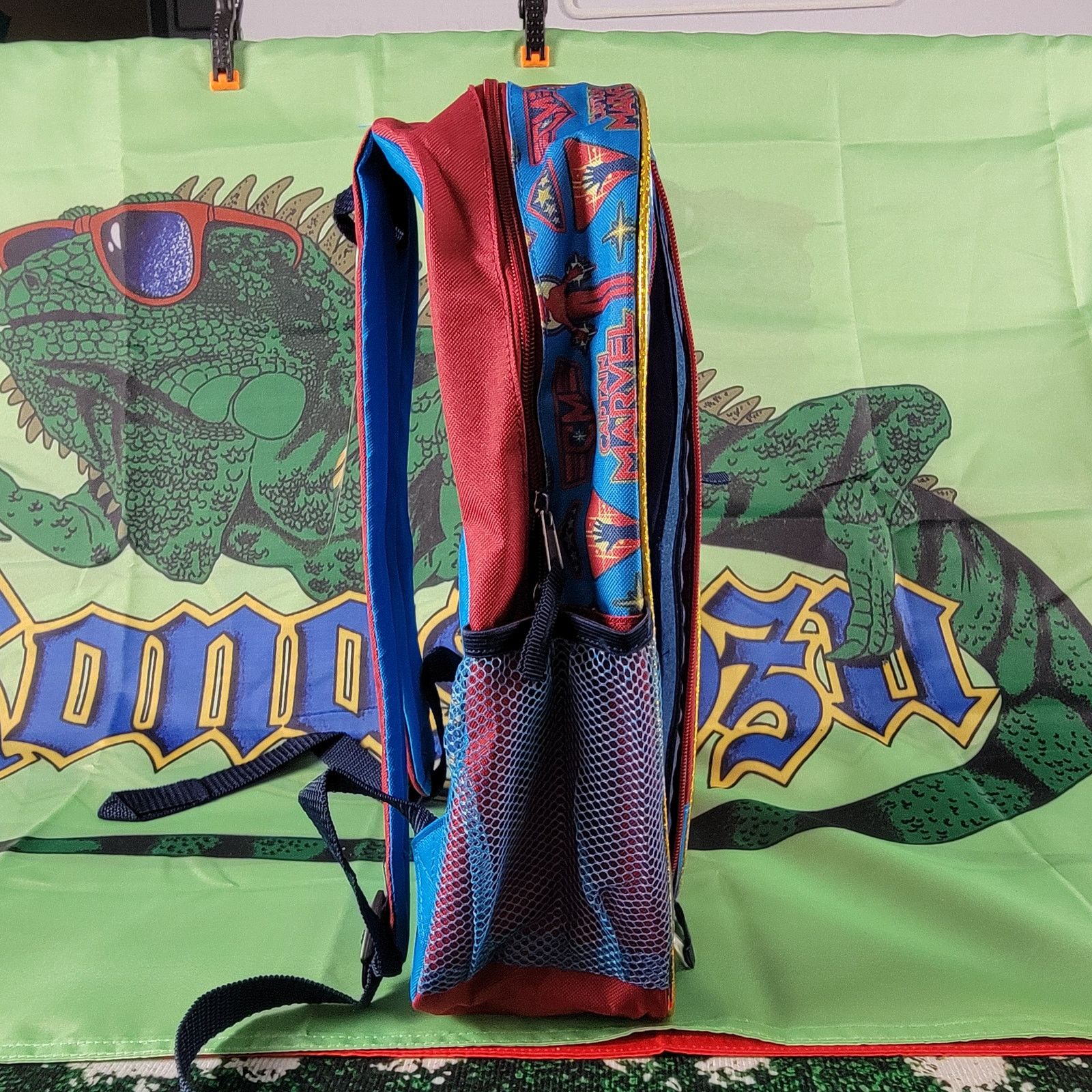 Marvel Comics Captain Marvel Movie Glitter Backpack Size ONE SIZE - 6 Thumbnail