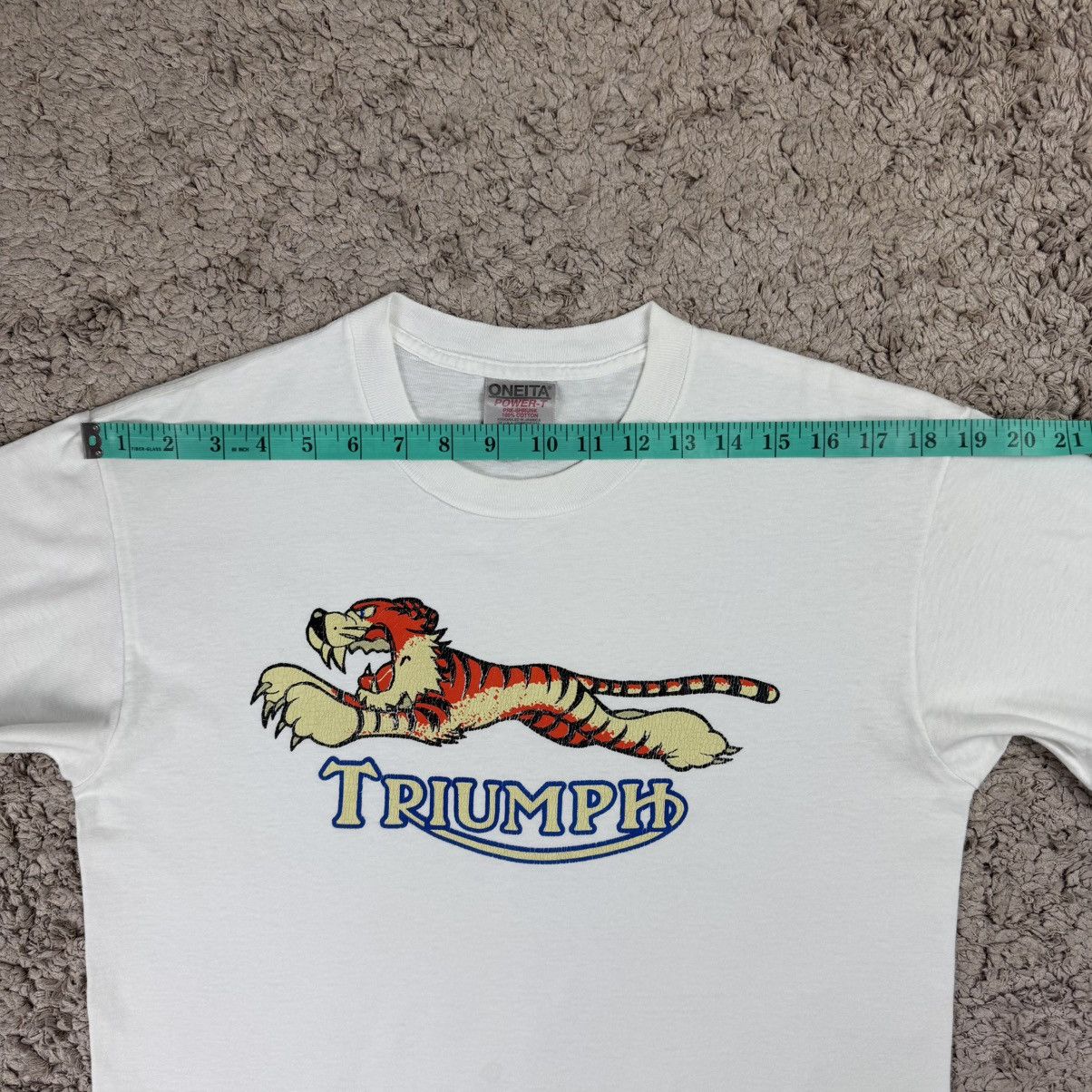 Vintage Vintage Oneita Triumph Tiger 90’s Metro Racing Graphic Tee Size US M / EU 48-50 / 2 - 16 Thumbnail