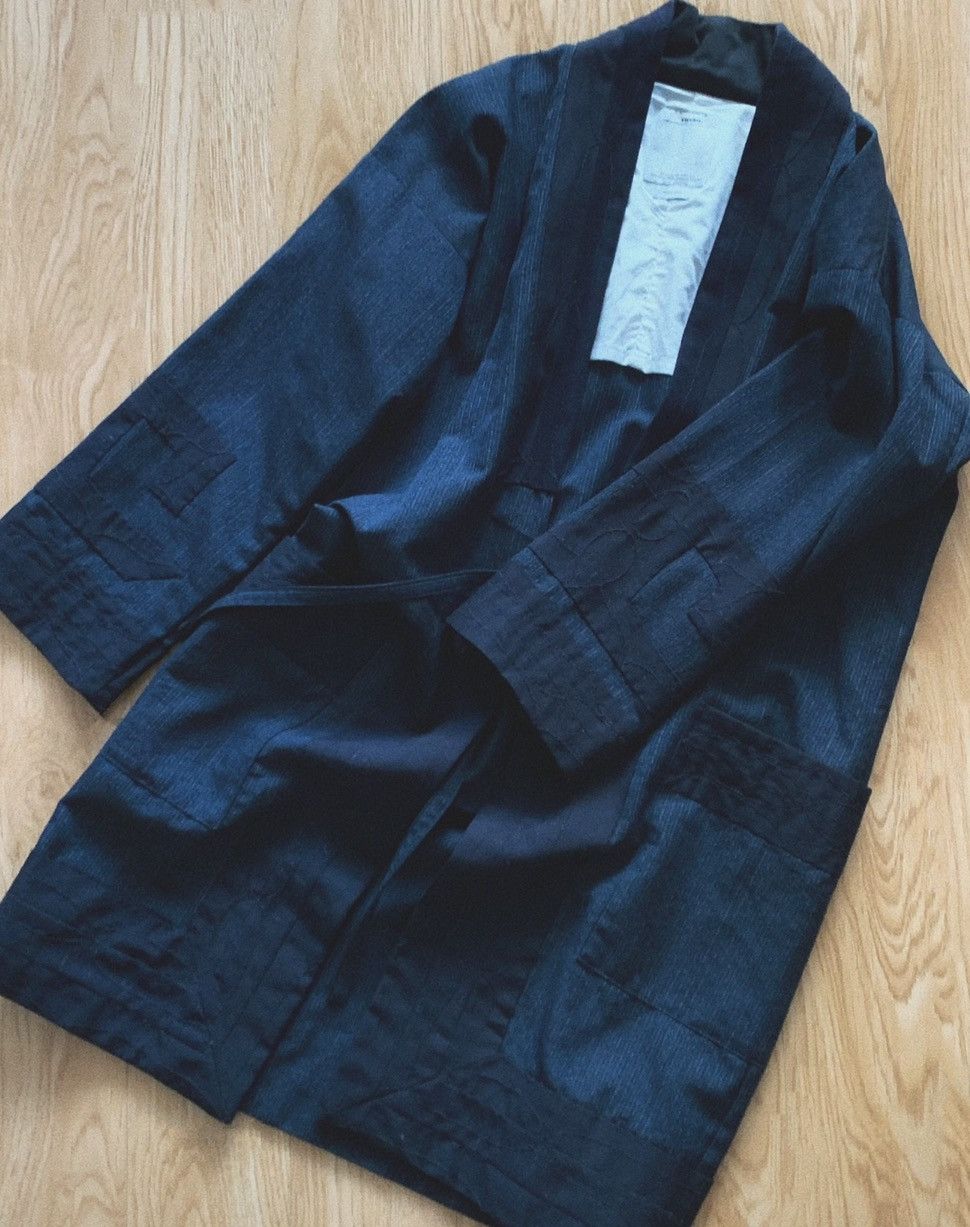 image of Visvim 17Aw Ruunpe Kimono in Black, Men's (Size Small)
