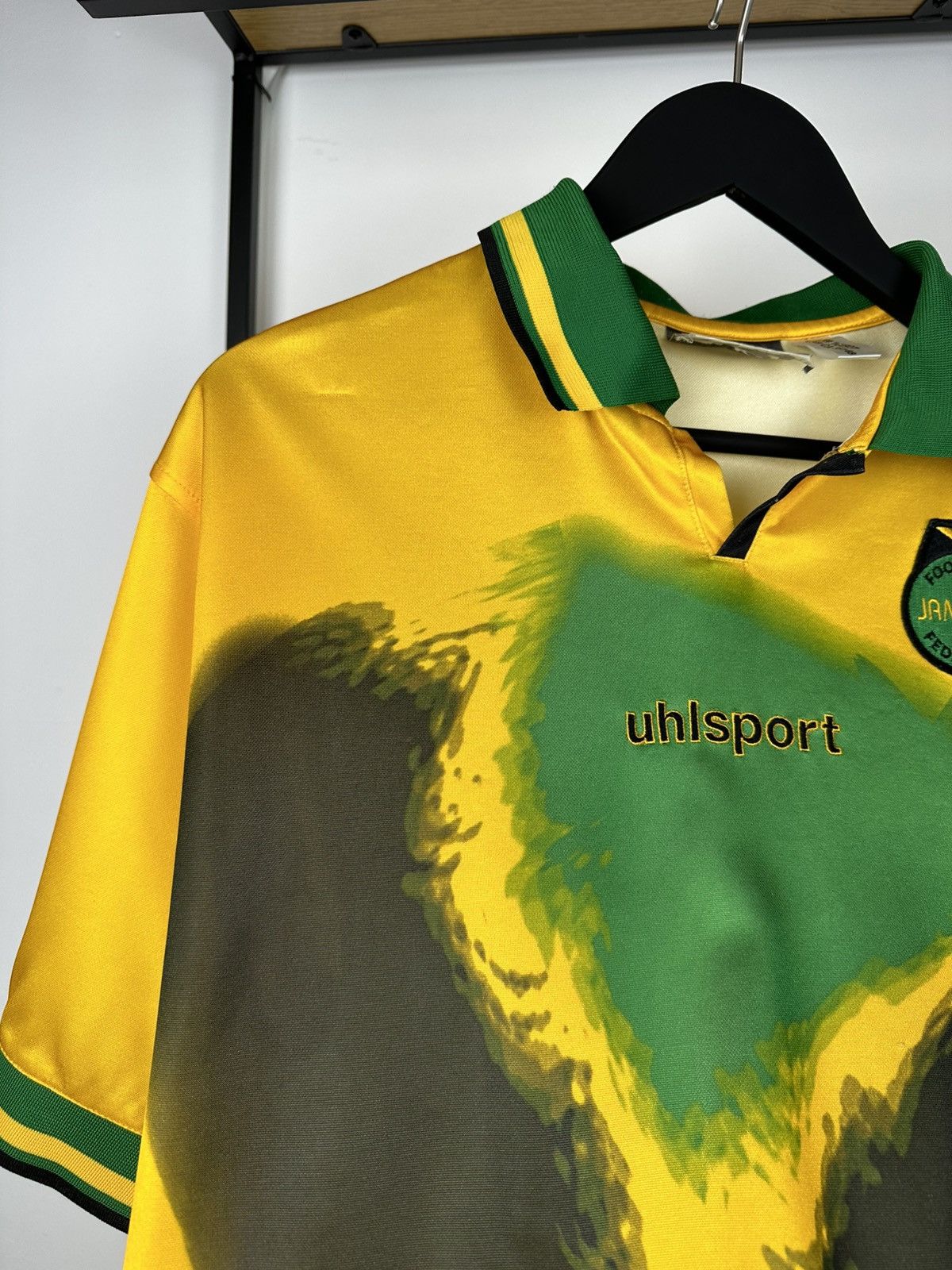 Vintage Jamaica Uhlsport 2001/03 Football Jersey Soccer Shirt L Kit Size US L / EU 52-54 / 3 - 5 Thumbnail