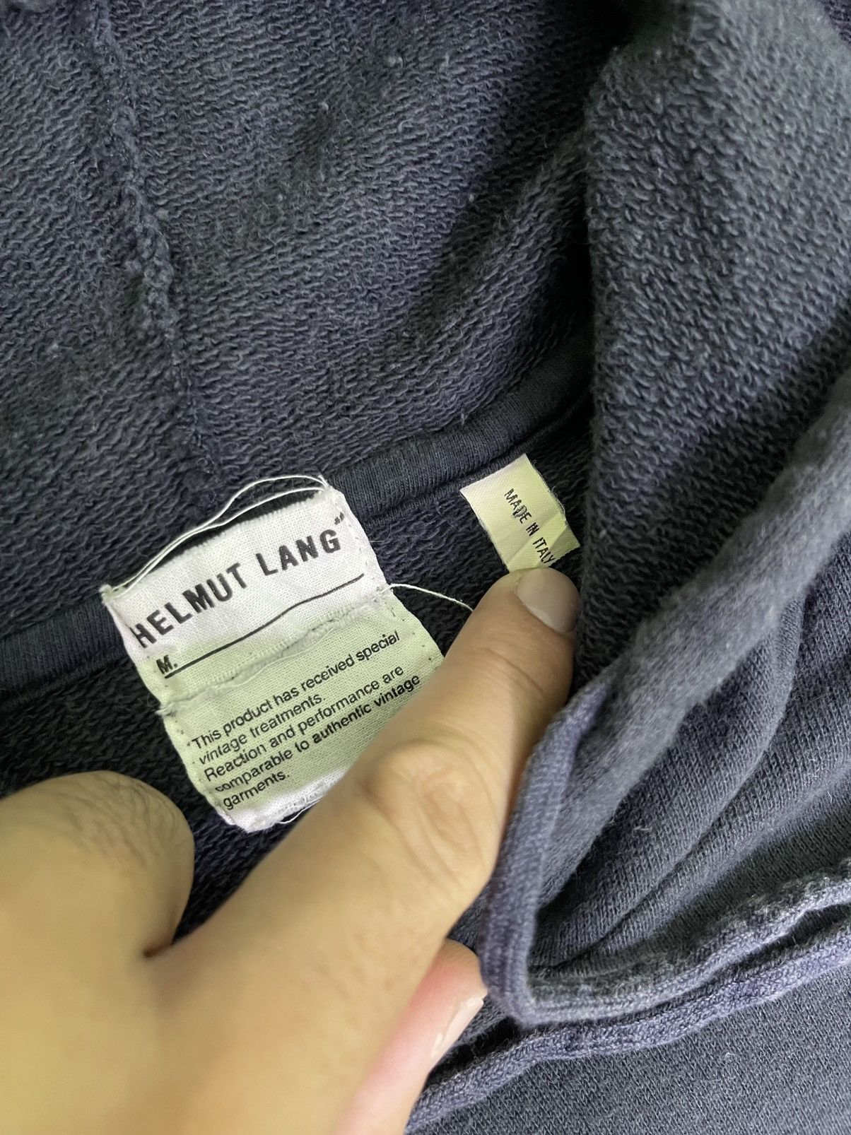 Helmut Lang Vintage Helmut Lang Black Hoodie Size XS / US 0-2 / IT 36-38 - 15 Thumbnail