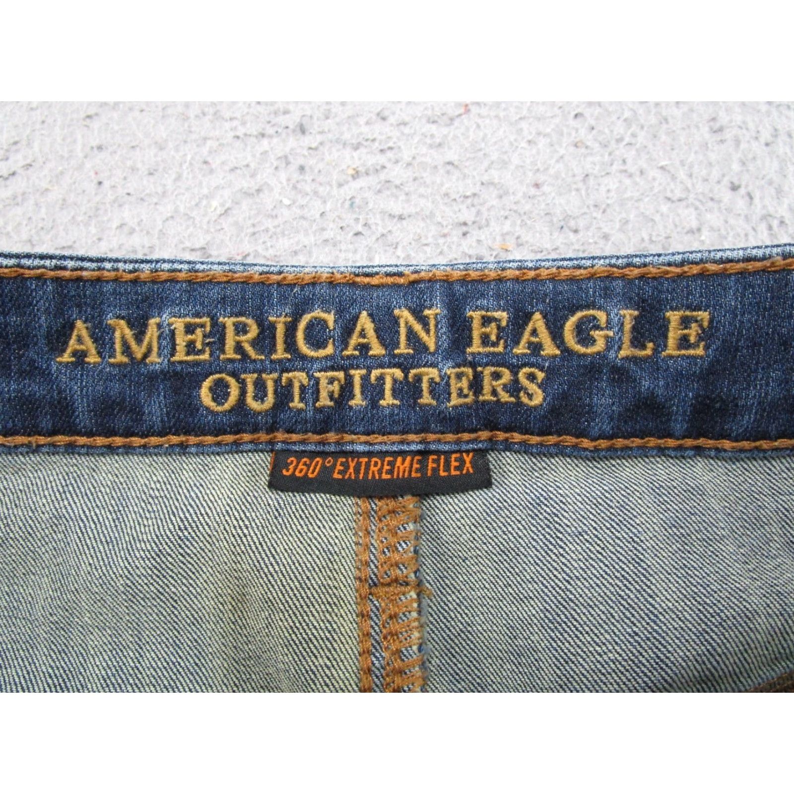 American Eagle Outfitters American Eagle Outfitters Jeans Slim Straight 360 Extreme Flex Mens 32x32 Blue Denim 5-Pocket Preppy Vintage: No Size US 32 / EU 48 - 5 Thumbnail