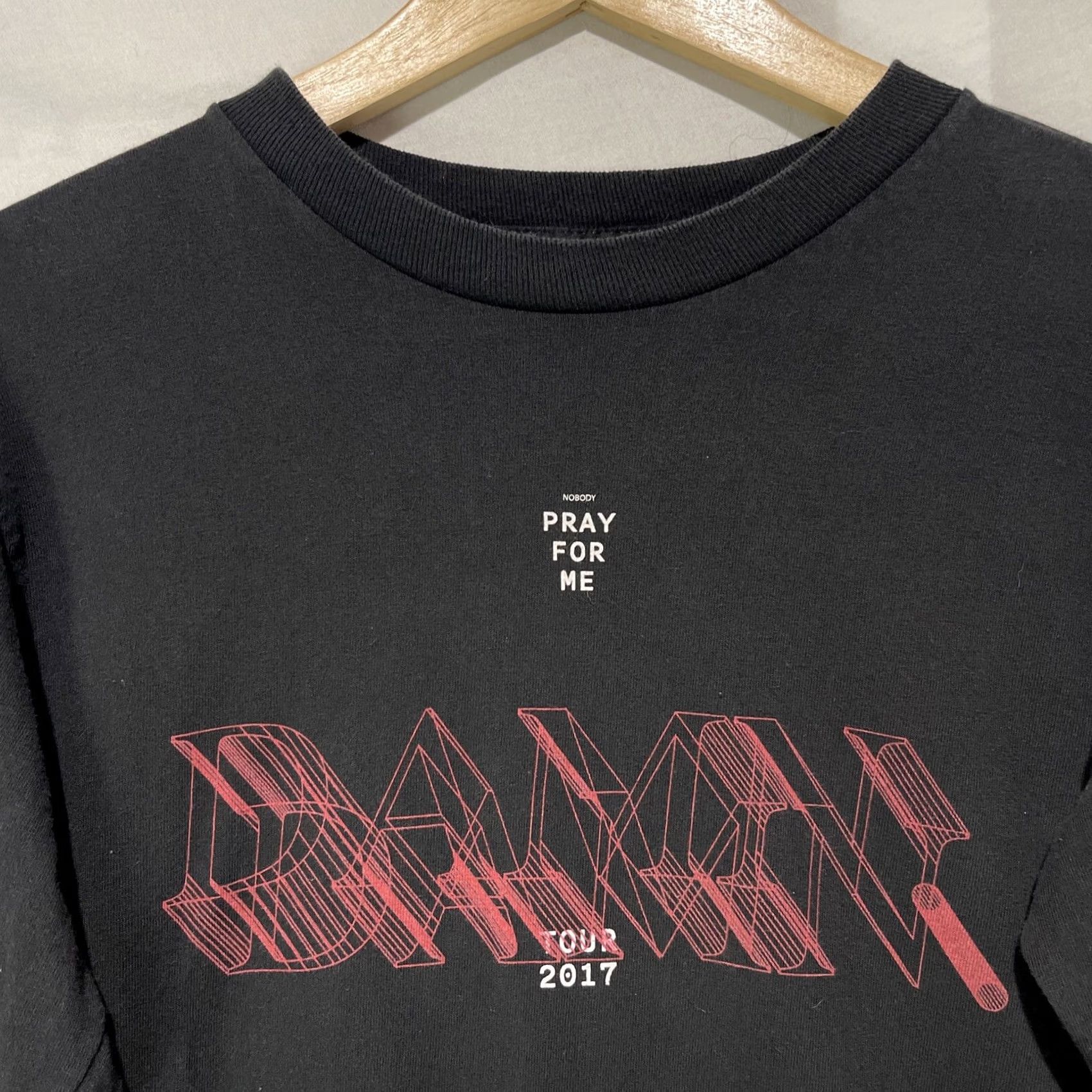 Vintage Kendrick Lamar Shirt Mens Small Damn 2017 Nobody Pray For Me Tour TDE Rap Tee Shirt Size US S / EU 44-46 / 1 - 3 Thumbnail